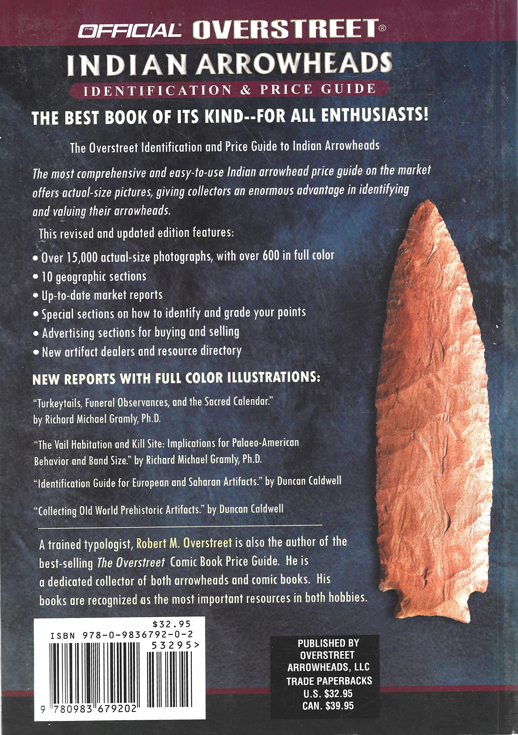 The Official Overstreet Identification and Price Guide to Indian Arrowheads,12th EDITION - Image 2