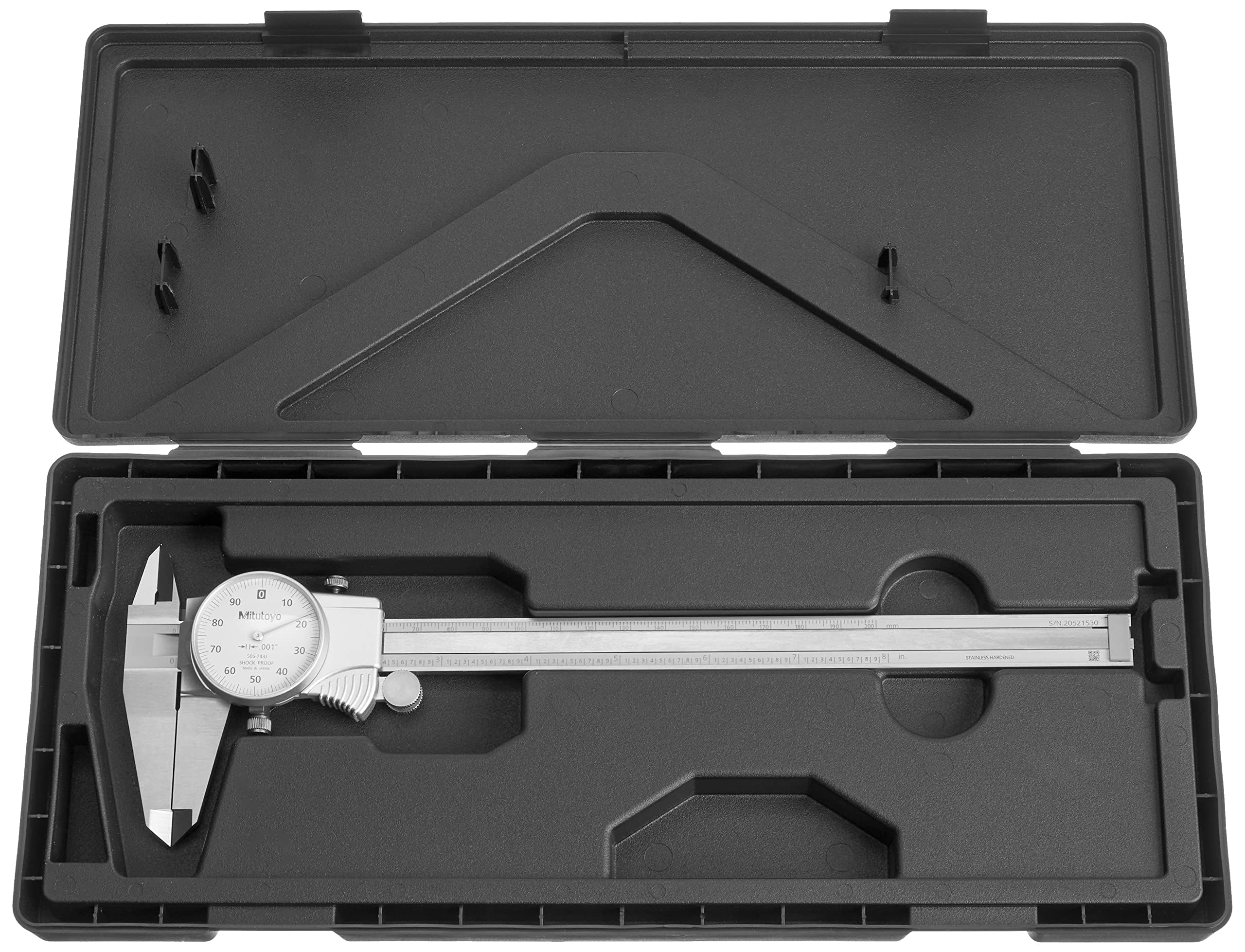 Amazon.com: Mitutoyo 505-743J Dial Caliper, 0-8