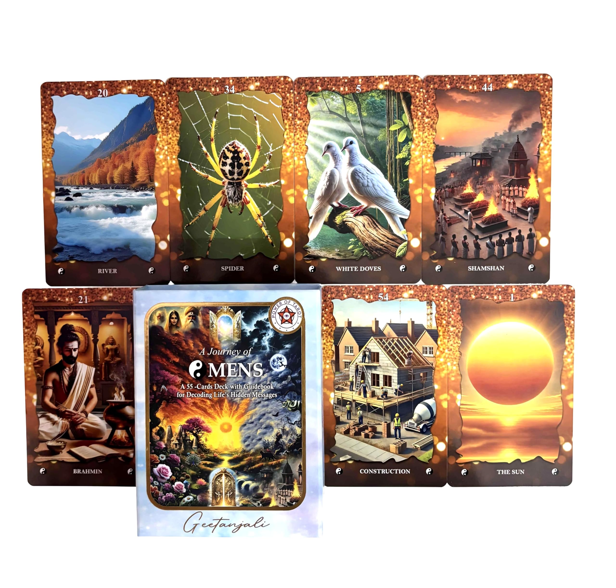 A Journey of Omens Tarot Deck & Oracle Cards for Beginners – 55