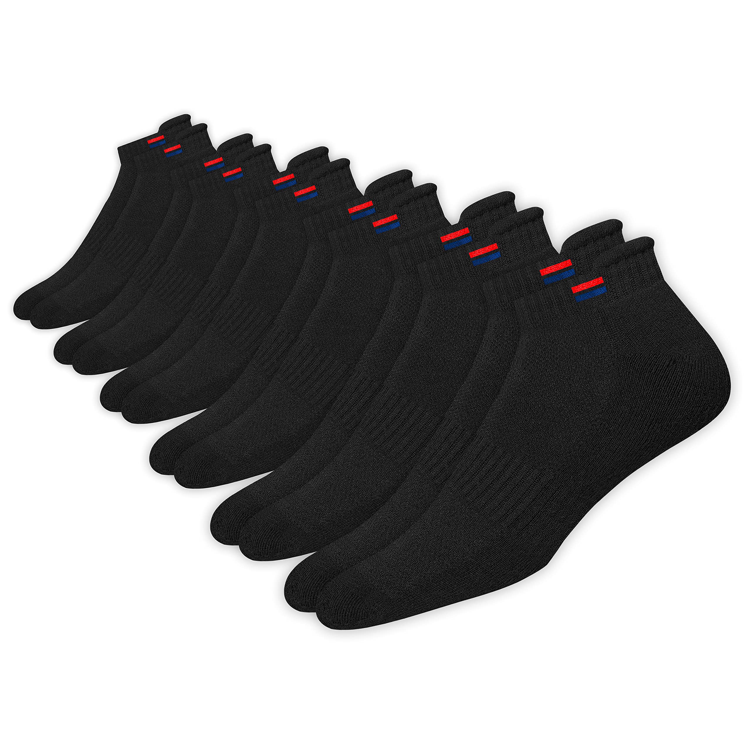 NAVYSPORT 6 Pares Calcetines Tobilleros Deporte Hombre Mujer Calcetines Algodón Running Ciclismo CrossFit