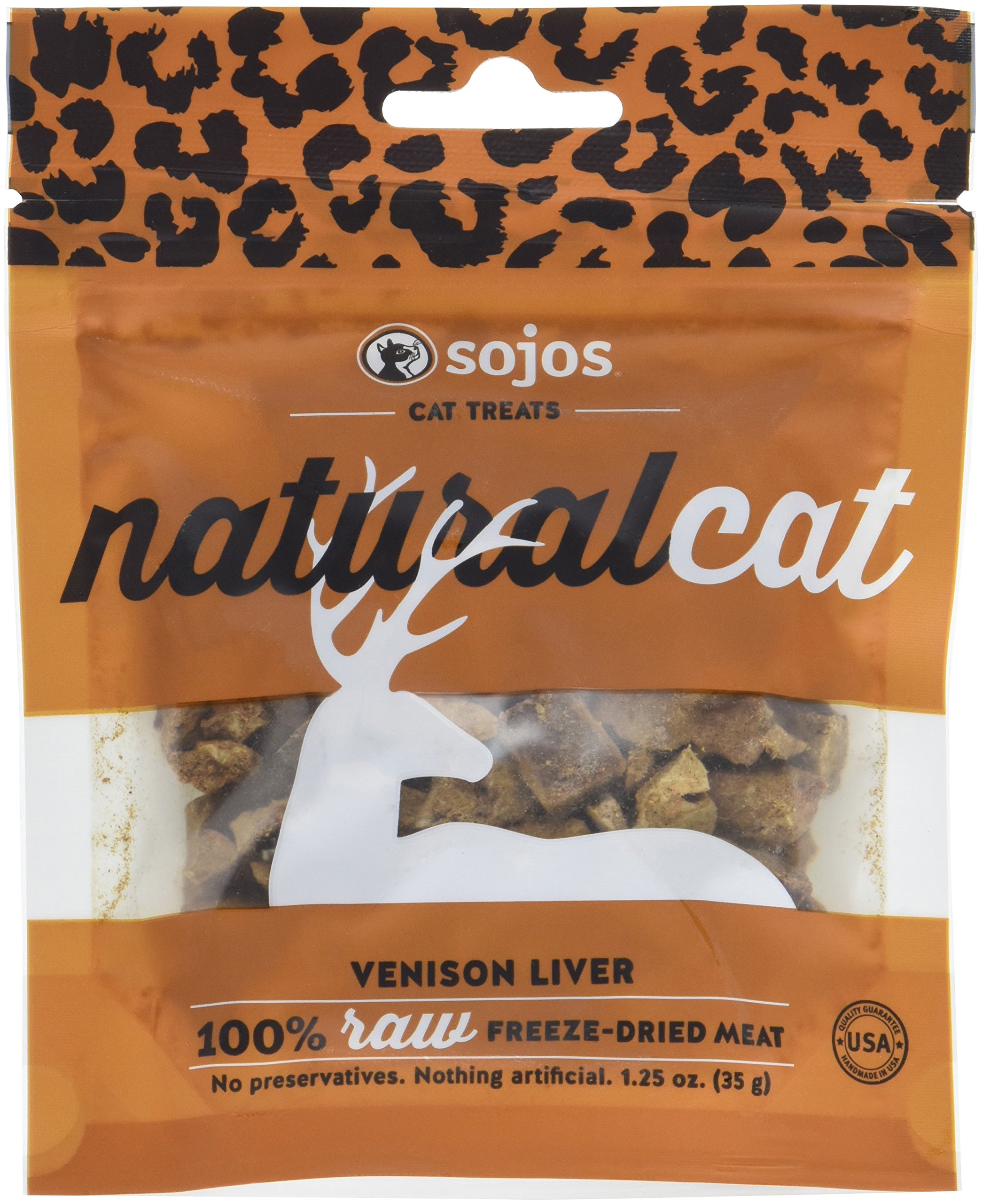 Naturalcat Wild-caught Salmon Freeze-dried Cat Treats, 1 Oz