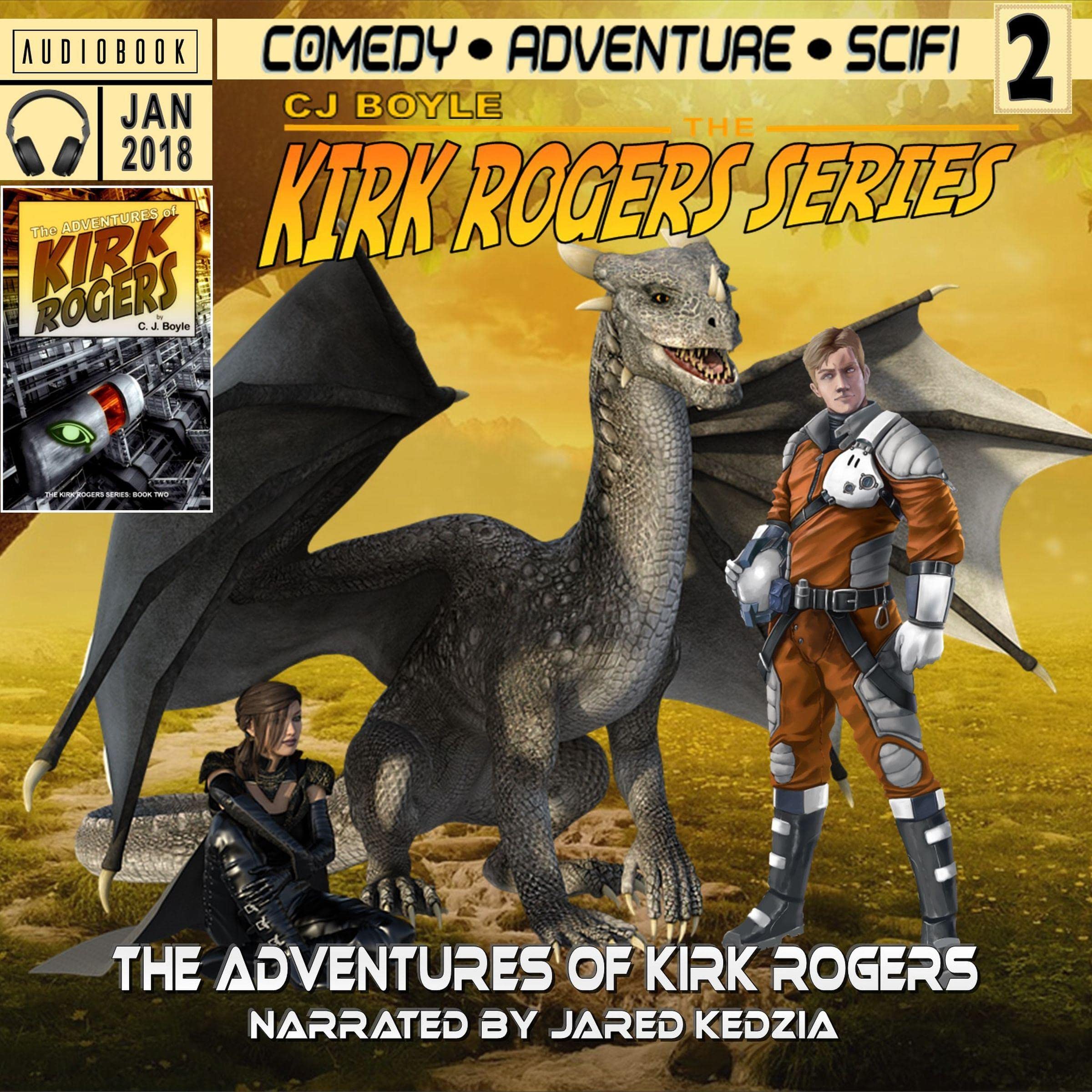 Cover art for The Adventures of Kirk Rogers: Book Two