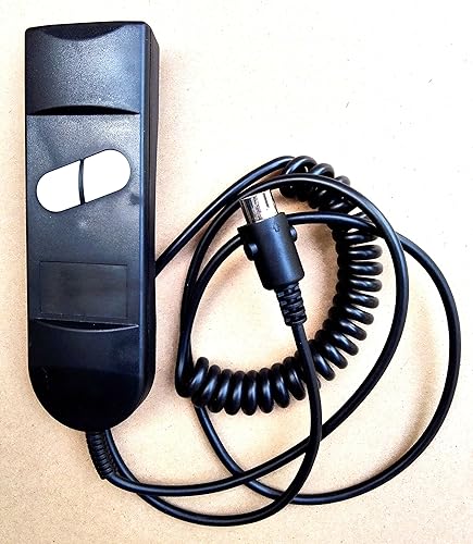 GYG Genérico 2 botones (arribaabajo) línea de rollo de 5 pines silla elevadora de 180 o reclinable eléctrico control de mano para controlador de