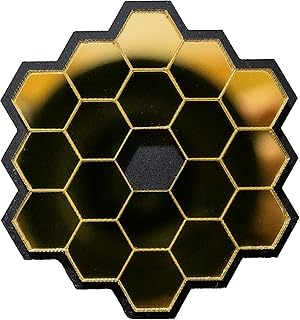 James Webb Space Telescope Refrigerator Magnet, Celestial Kitchen Decor, Astronomy Gift, Science, Space, Physics, NASA, ESA, JPL, JWST, Fridge Magnet