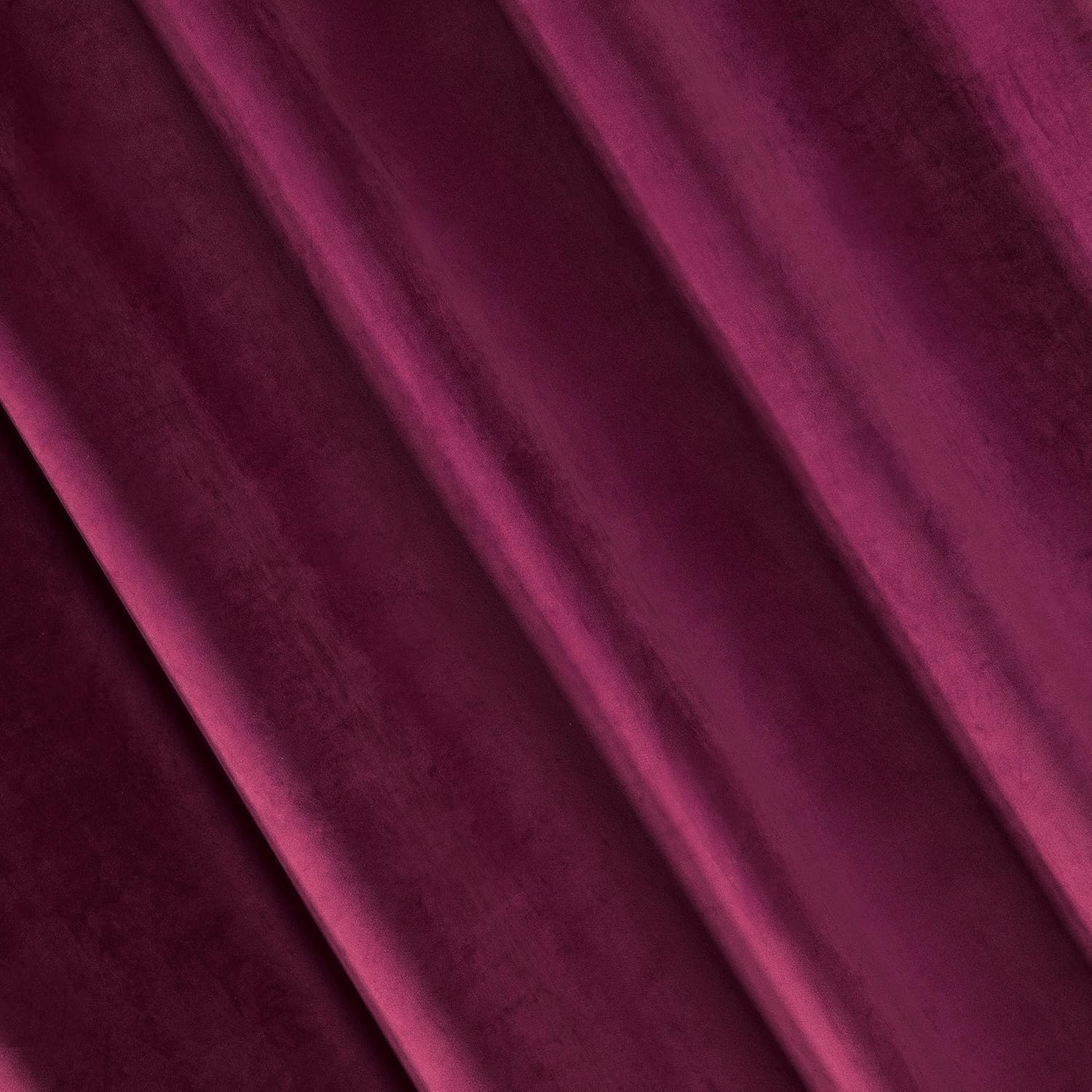 Eurofirany VILLA Soft Plain Opaque Velvet Curtain with Rufflette Tape For Rail, 1 Unit - Image 5