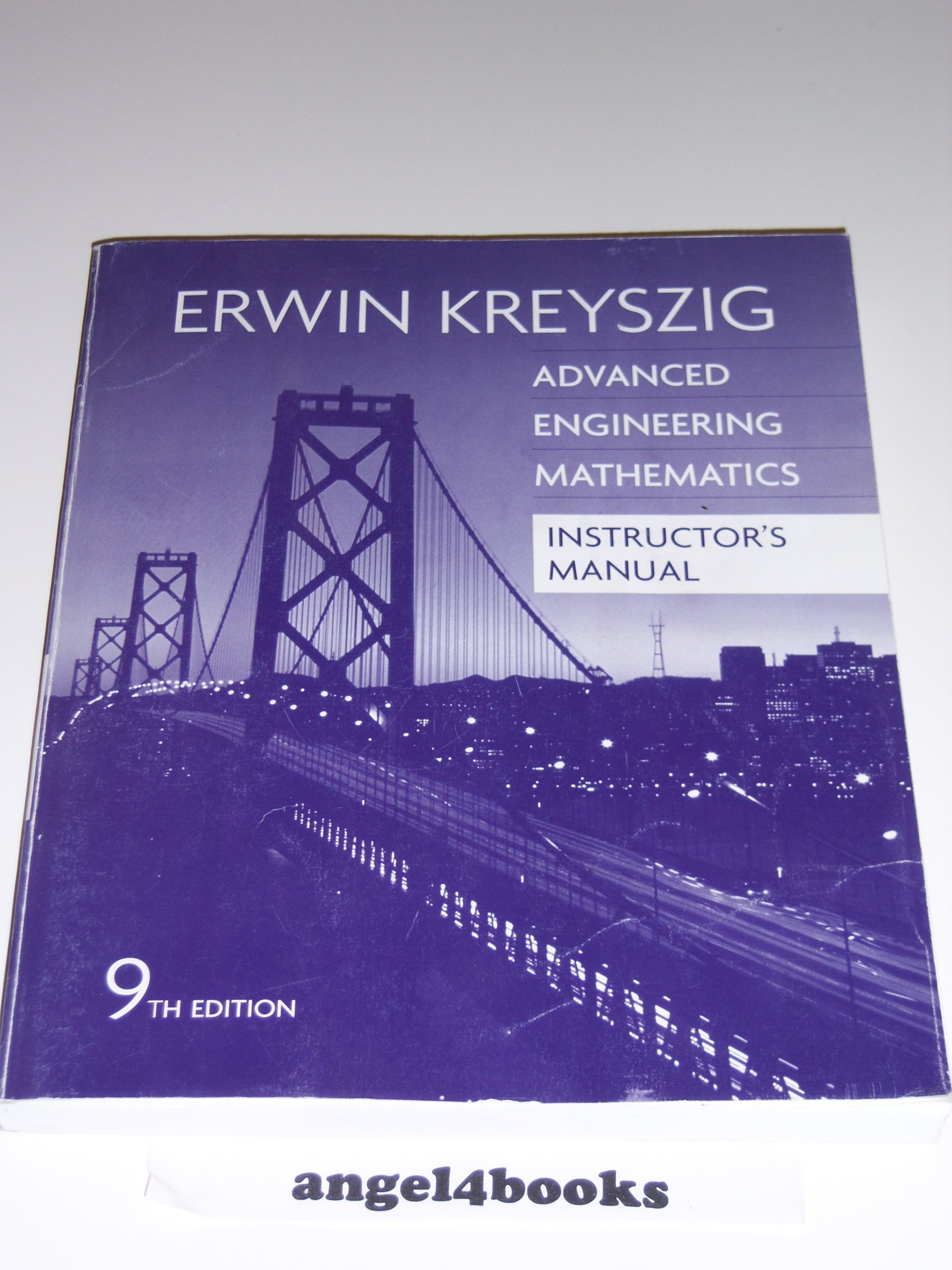 Advanced Engineering Mathematics, Instructor's Man