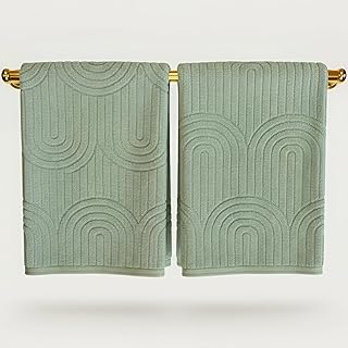 28 Vintage Bathroom Ideas Full of Timeless Charm 62 KIBAGA Decorative Hand Towels for Your Bathroom Or Kitchen – Luxurious S...