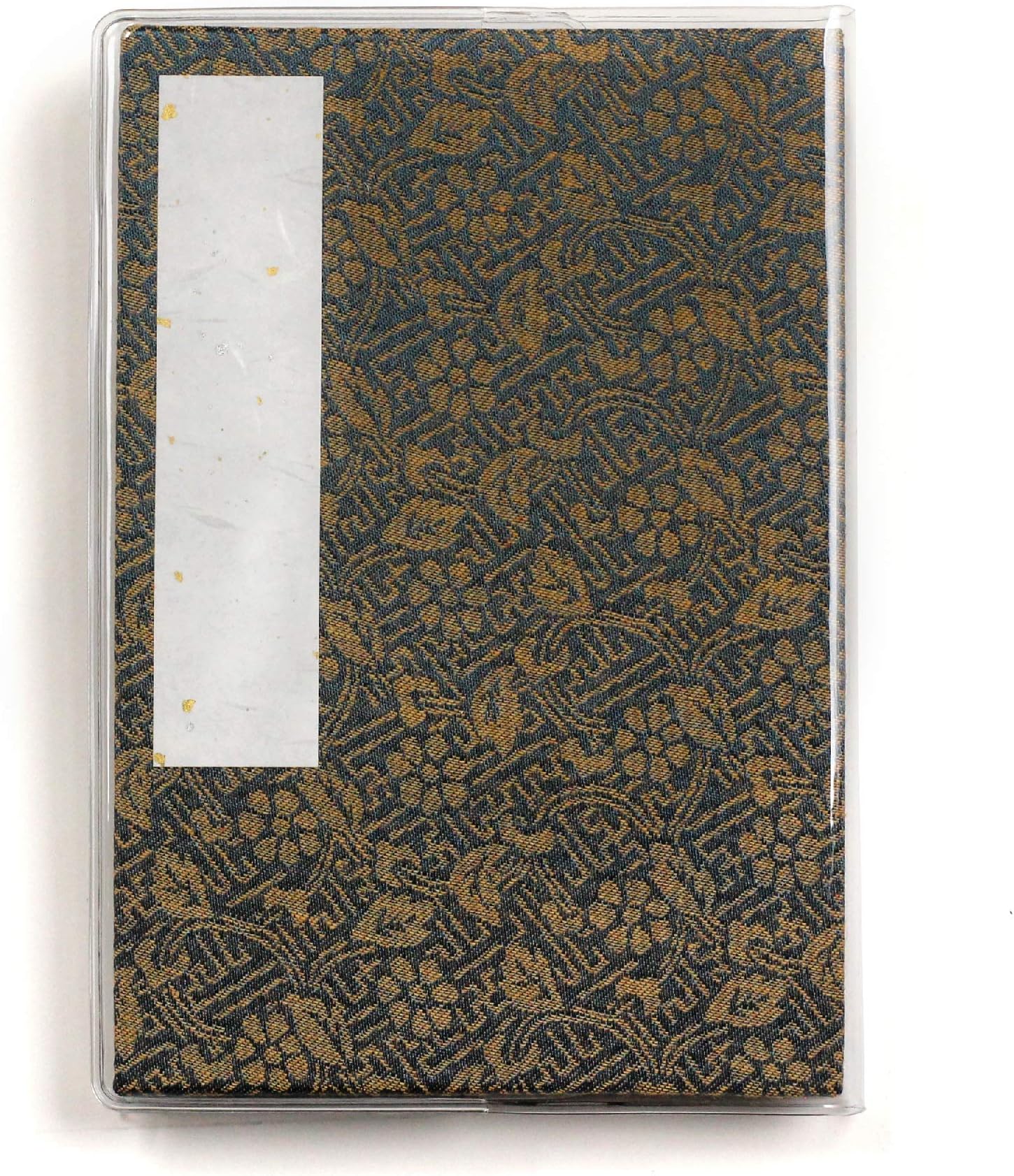 Taniguchi Matsuyudo Wagami Koji Goshuin Book with Cover, Large, Dons, Saaya-Shaped, Dark Indigo