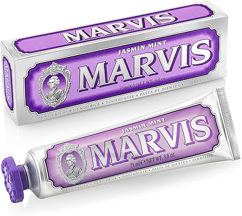Marvis Pasta de dientes Jasmin Mint, 3.8 onzas (paquete de 1)