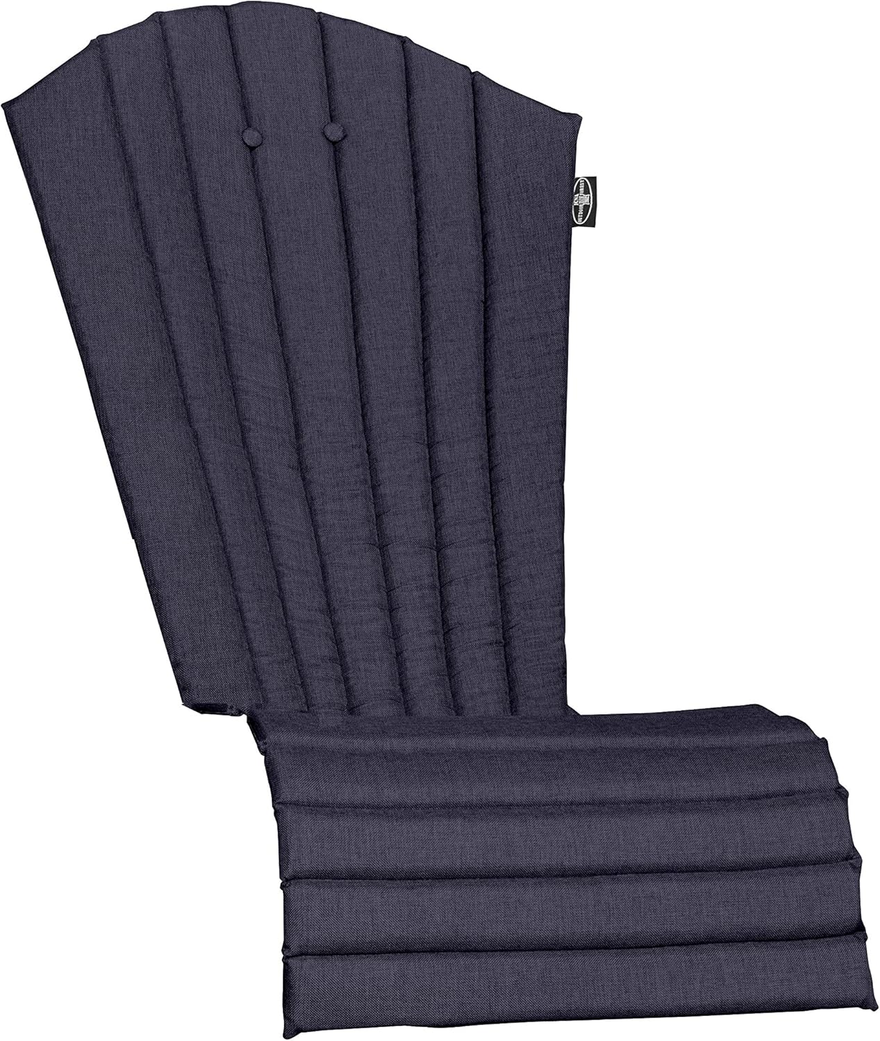 Outdoor All-Weather Patio Chair seat Cushion , Quick Drying Olefin Fabric - Adirondack Chair Cushion for Your Chair-Chair not Included (Night Sky Navy)