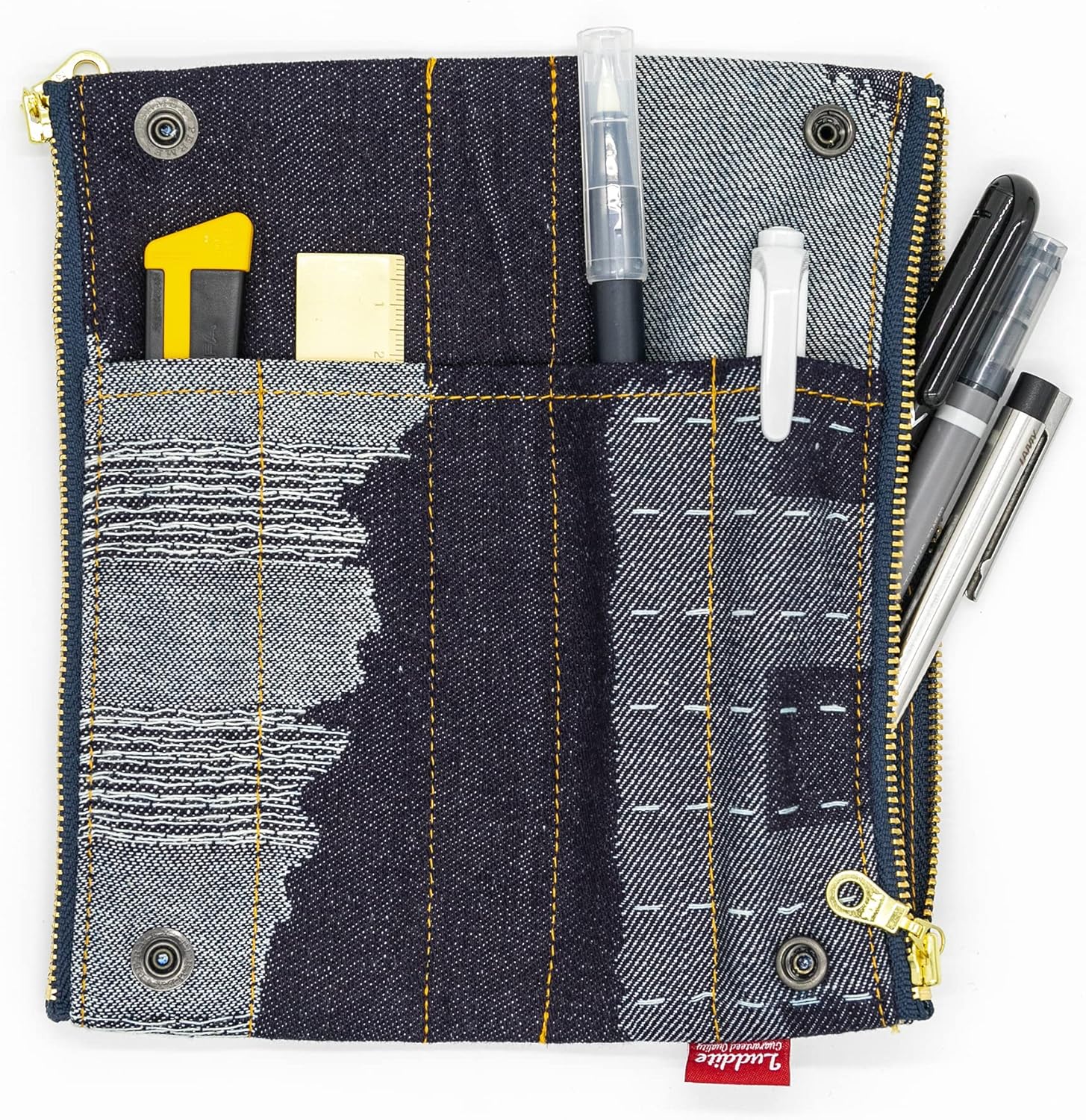 Radite LDD-BNPN-102 Bendi Pencil Case, Nep Denim