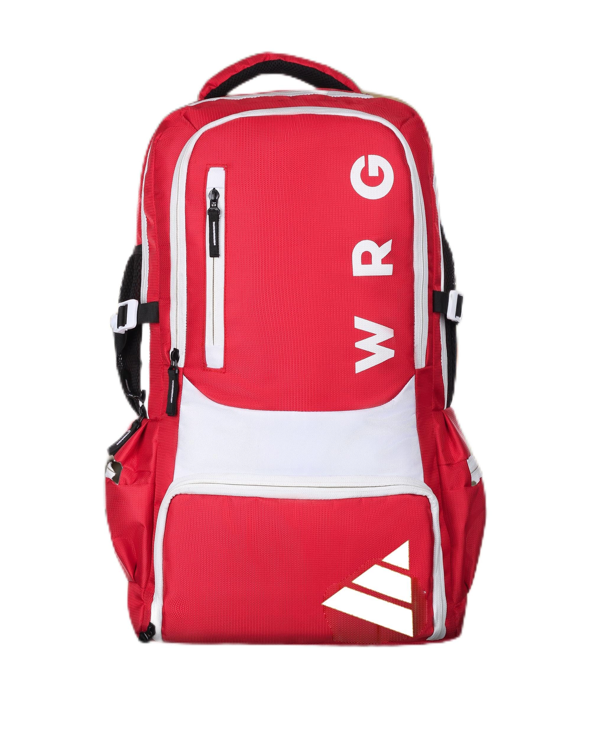 65 LTR Rucksack Travel Backpack for Trekking, Hiking with Shoe Compartment, Red-image-18