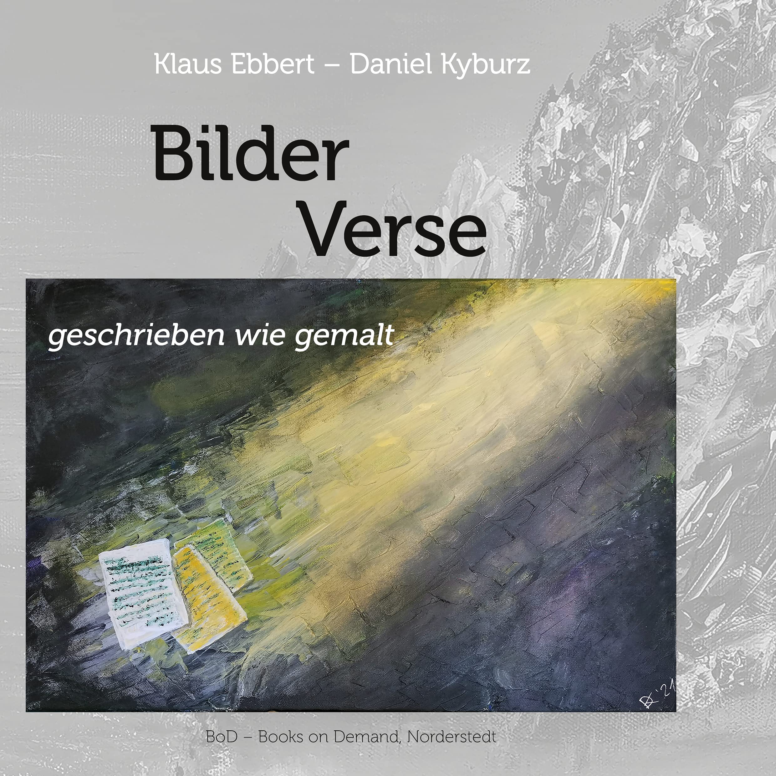 Bilder Verse livre allemand poésie contemporaine lyrique format broché