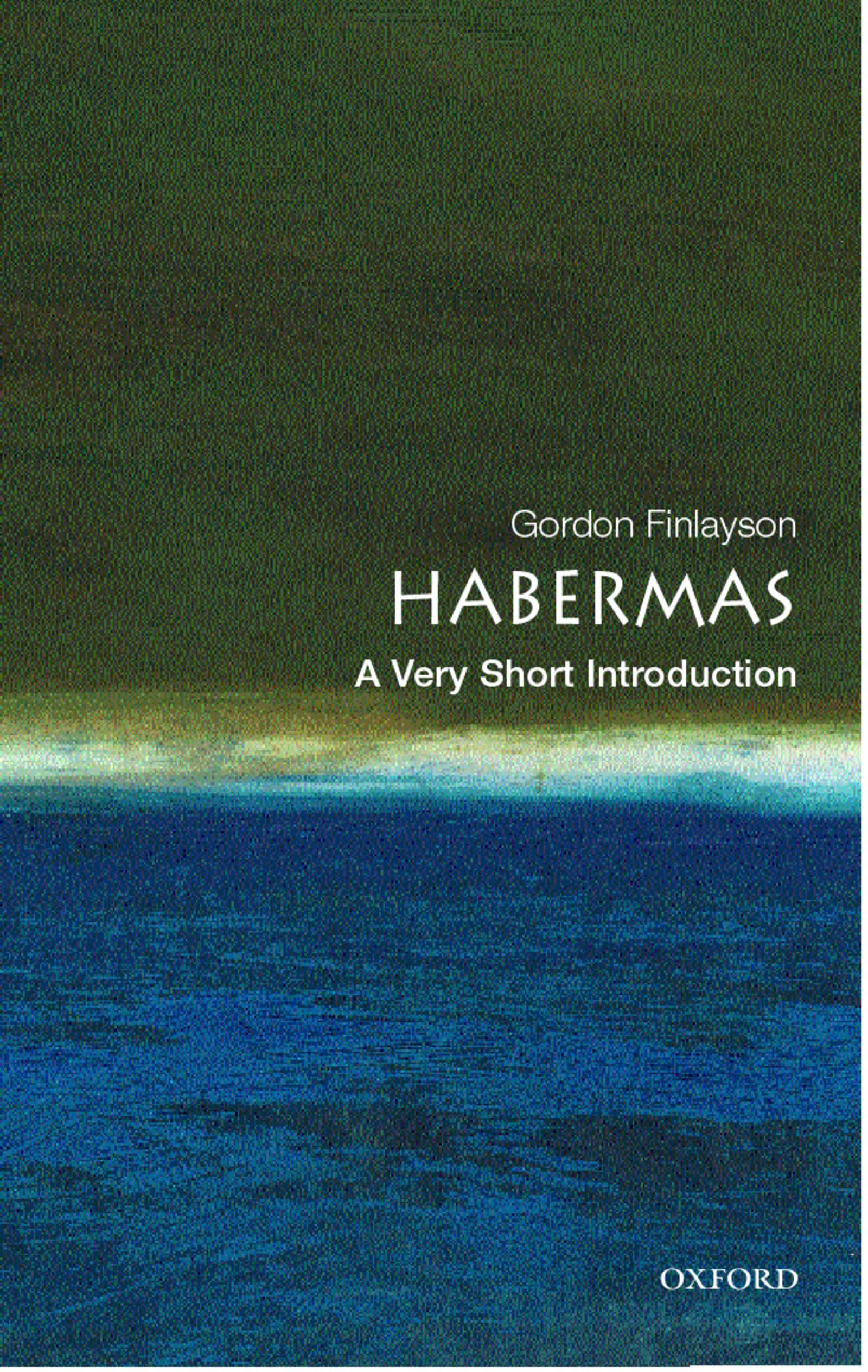 Habermas by James Gordon  Finlayson PAPERBACK 9780192840950