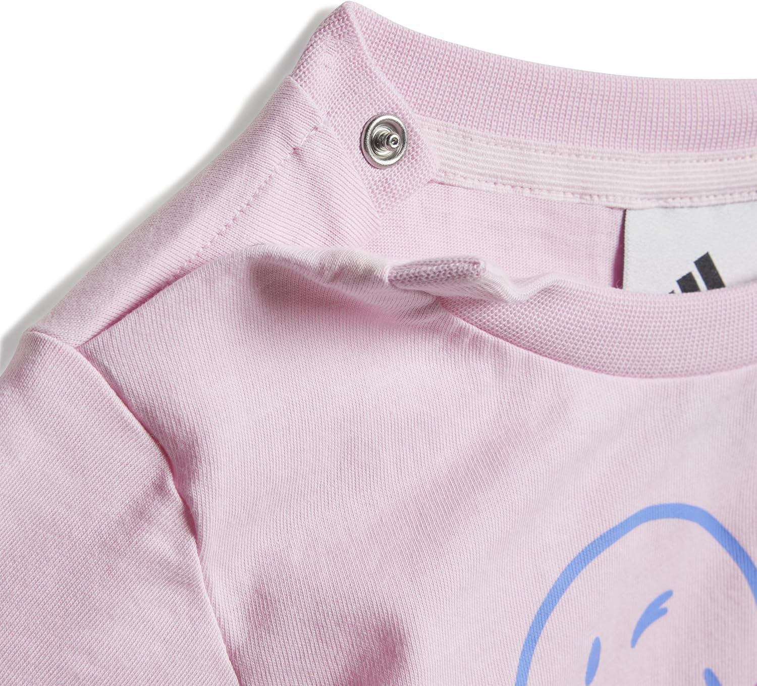 adidas Unisex-Baby Smiley World Summer Set, Clear Pink/White, 2 Years - Image 2