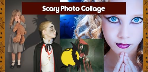 Colagem fotográfica assustadora