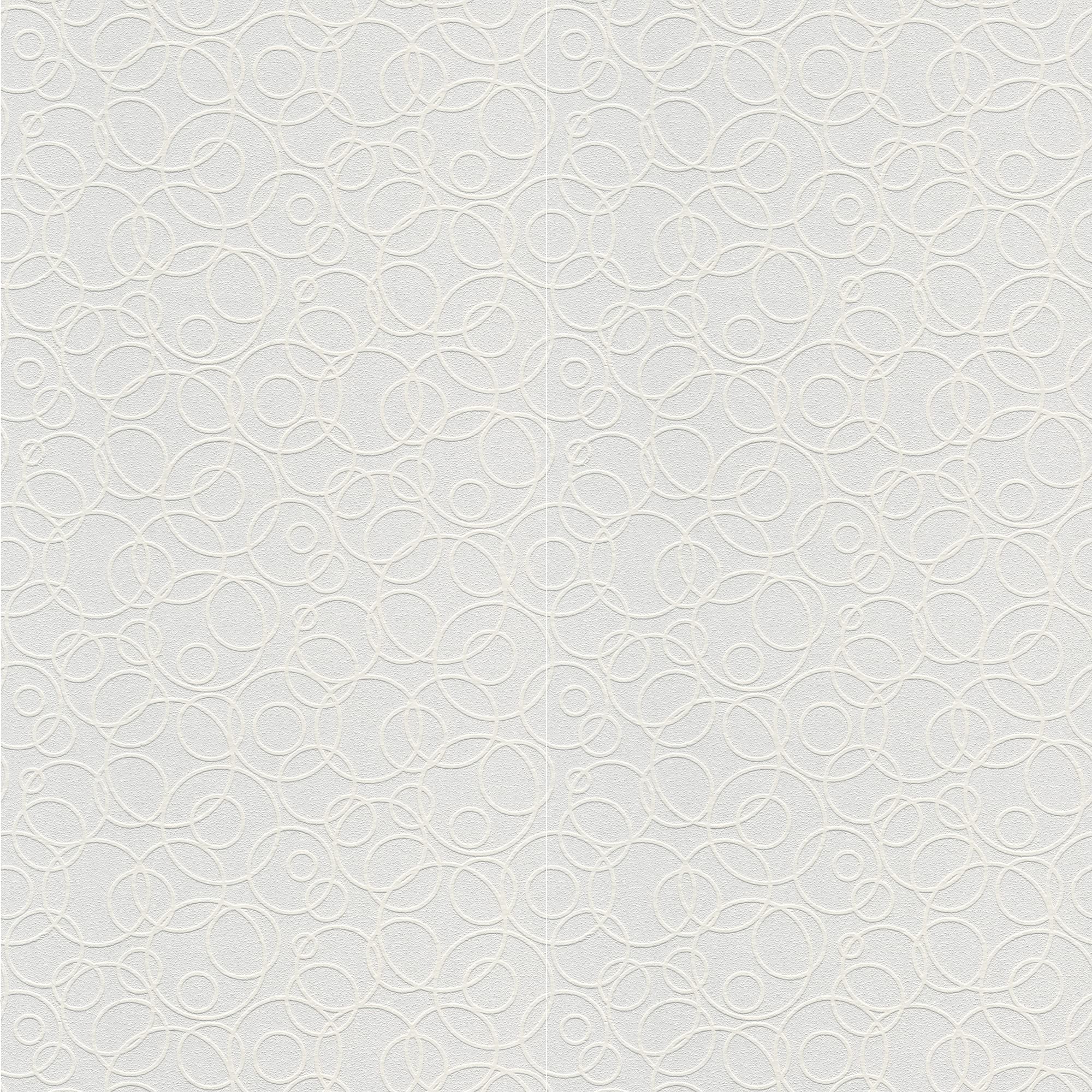 A.S. Création Malowana tapeta flizelinowa Meistervlies tapeta 25,00 m x 1,06 m biała Made in Germany 561114 5611-14