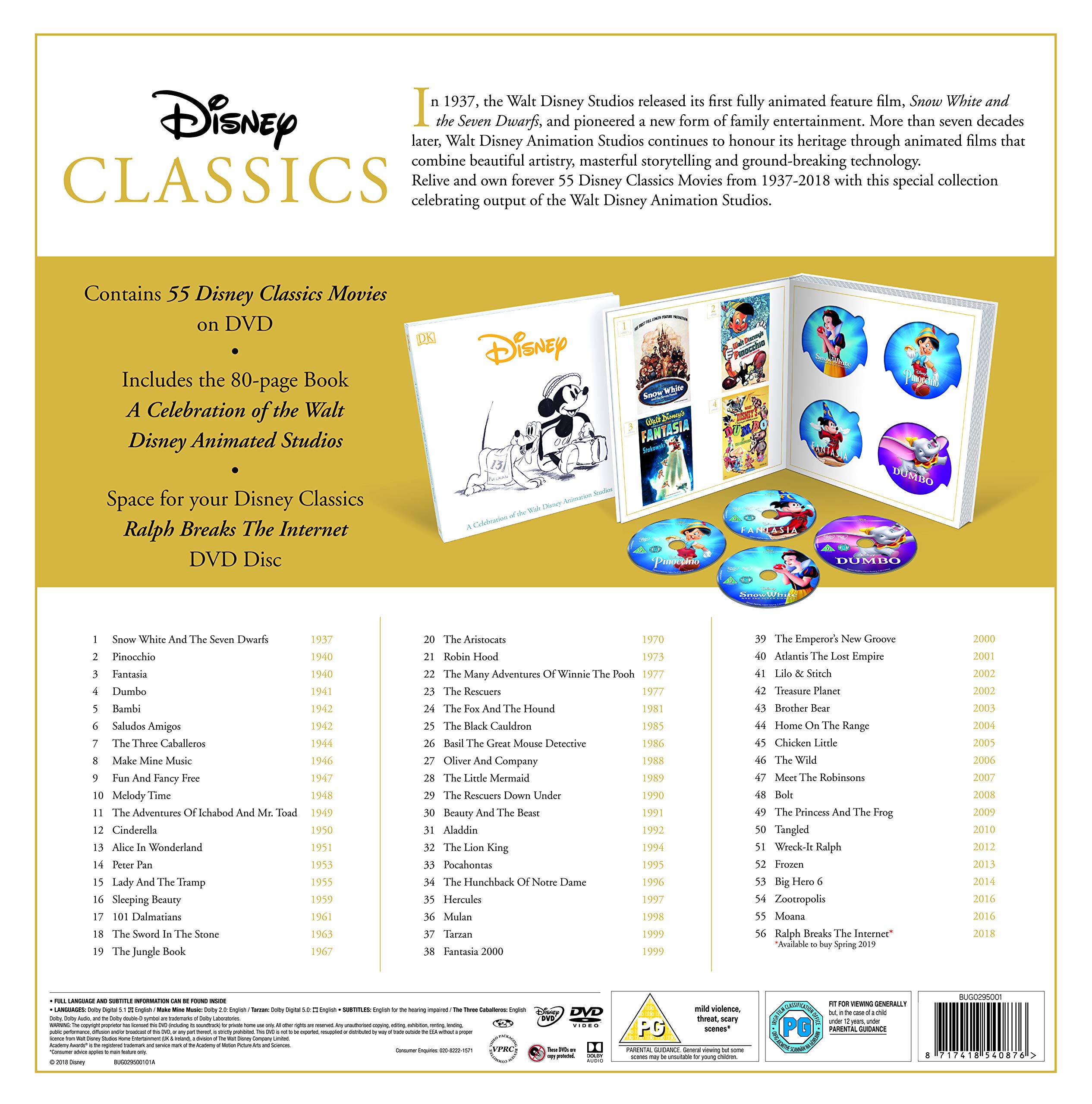 Disney Classics DVD Boxset