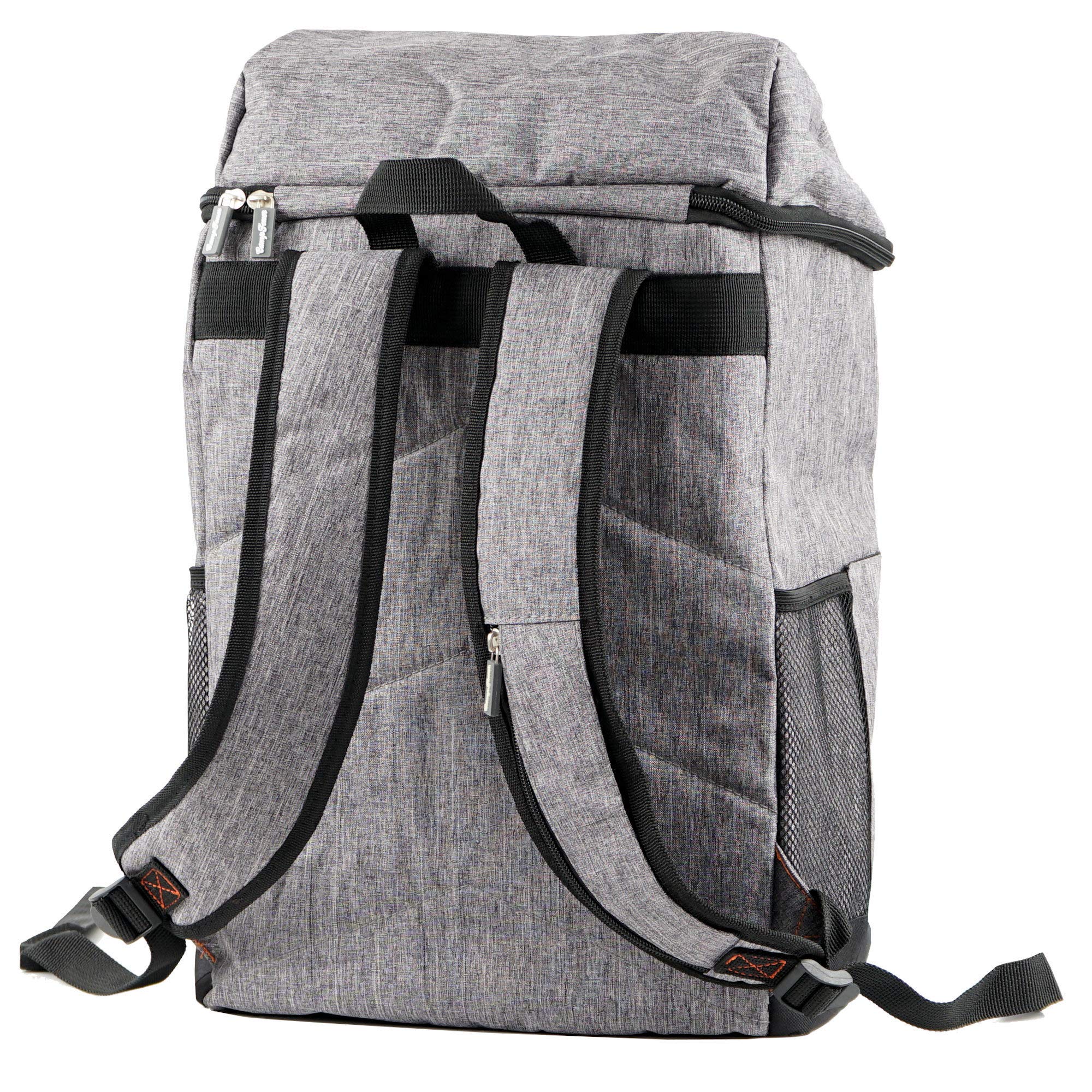CampFeuer Zaino termico | grigio | leggero e impermeabile | Borsa isolante da 20 litri per BBQ, campeggio, spiaggia e attività all'aperto