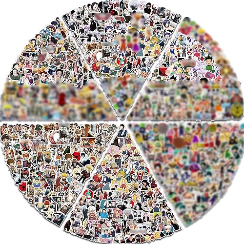 Miniatura 7 de Arme - Paquete de 600 calcomanías de vinilo, lindas, impermeables, coloridas, artísticas para botellas de agua, patinetas, cuadernos, laptops