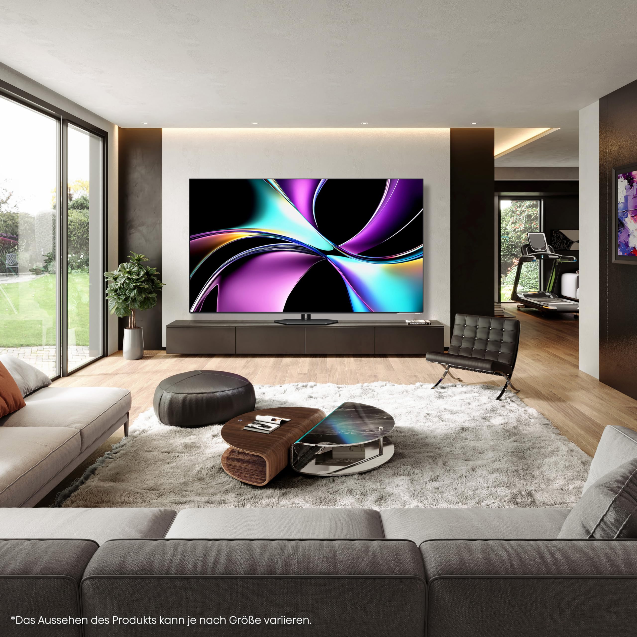 Hisense 55A85Q 139cm (55 Zoll) Fernseher, 4K UHD OLED Smart TV,120Hz, HDMI 2.1, Game Mode Pro, AMD FreeSync Premium, Dolby Vision IQ & Atmos, Bluetooth, Alexa Built-in, Schwarz, [2025]