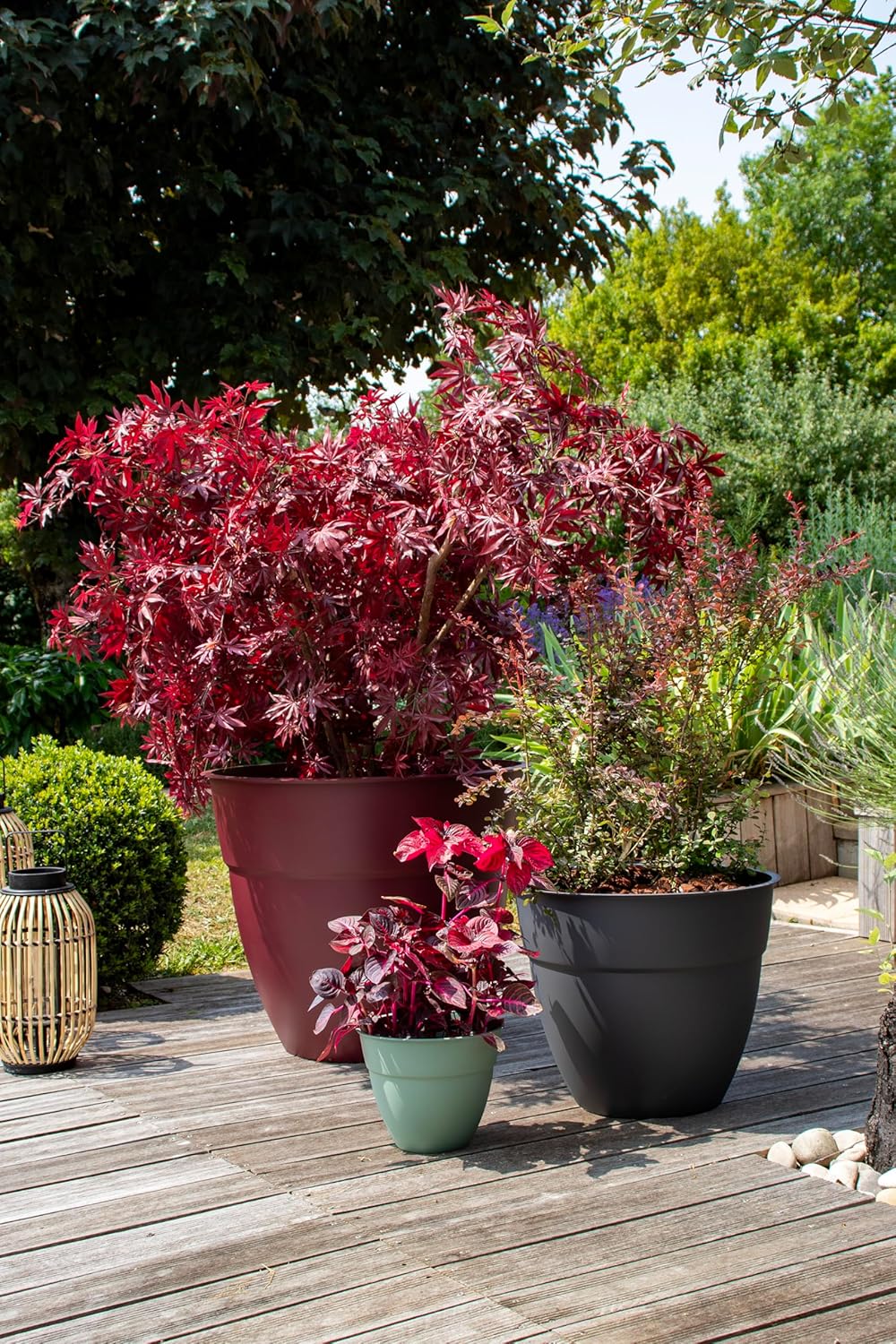 EDA Flower Pot, Laurel Green, Standard