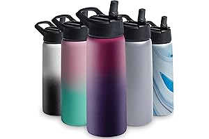 FineDine Triple Walled Water Bottles for Prime Day
