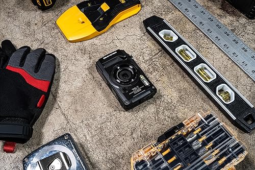 Vista 5 de OM SYSTEM Olympus Tough TG-7 - Cámara subacuática negra, impermeable, a prueba de congelación, brillo de alta resolución, video 4K 44x Macro