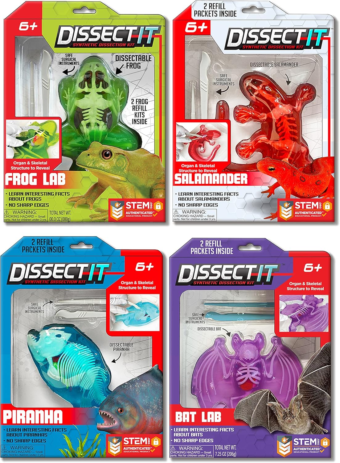 DissectIt Simulated Synthetic Lab Dissection STEM Toy