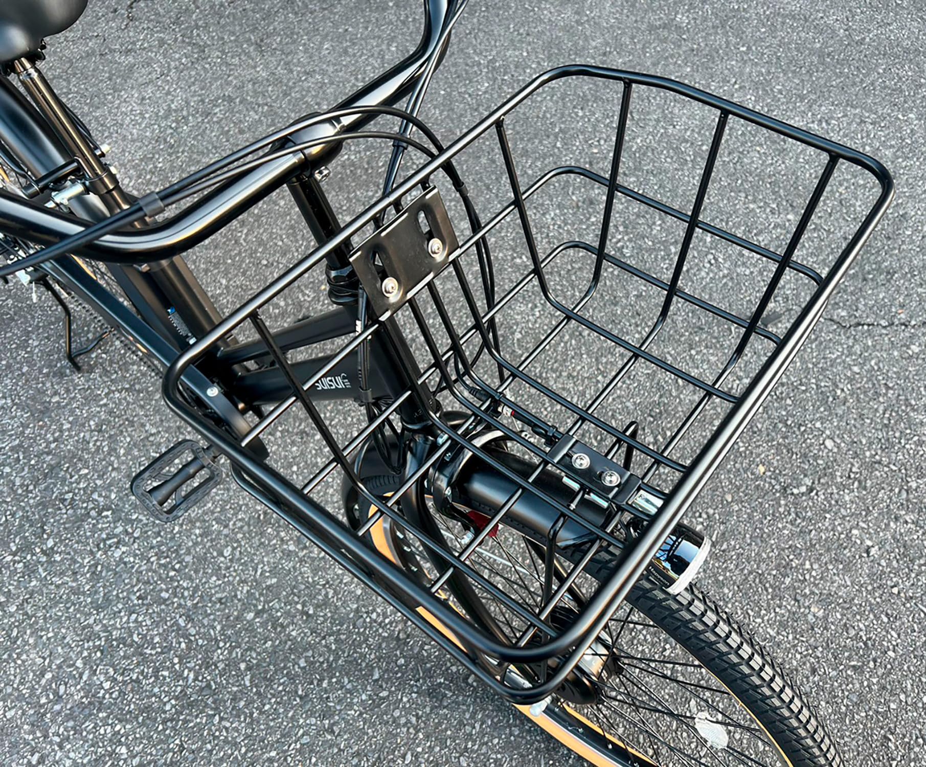 軽快ワイドタイヤsuisui 東海店舗受取限定】電動自転車 ワイドタイヤ軽快車 SUISUI 26インチ 6