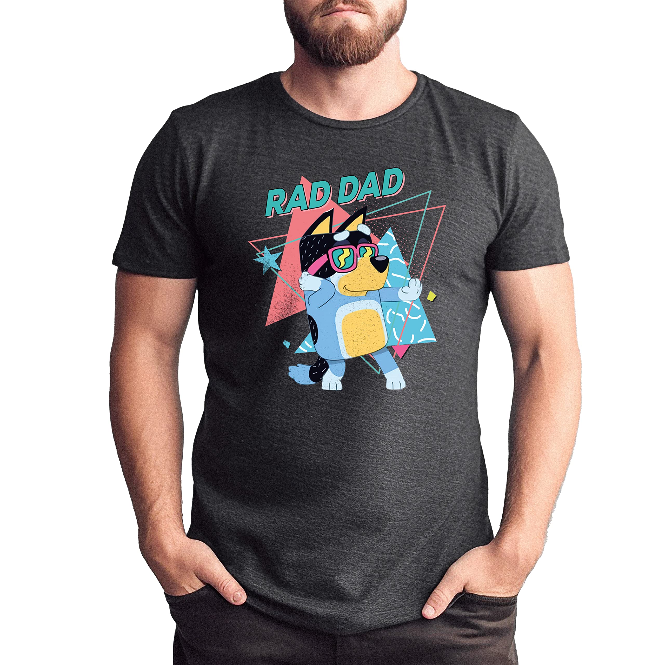 Rad Dad Bluey Shirt, Daddy and Me Matching Shirt, Rad Like Dad Shirt, Bluey Dad Shirt, Rad Dad Shirt, Bluey Family Shirt, Kids Shirts For Fathers Day, Fathers Day Gift