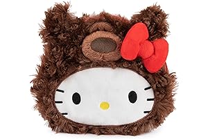 Sanrio Hello Kitty Philbin Teddy Bear Plush Pouch for Ages 1 and Up