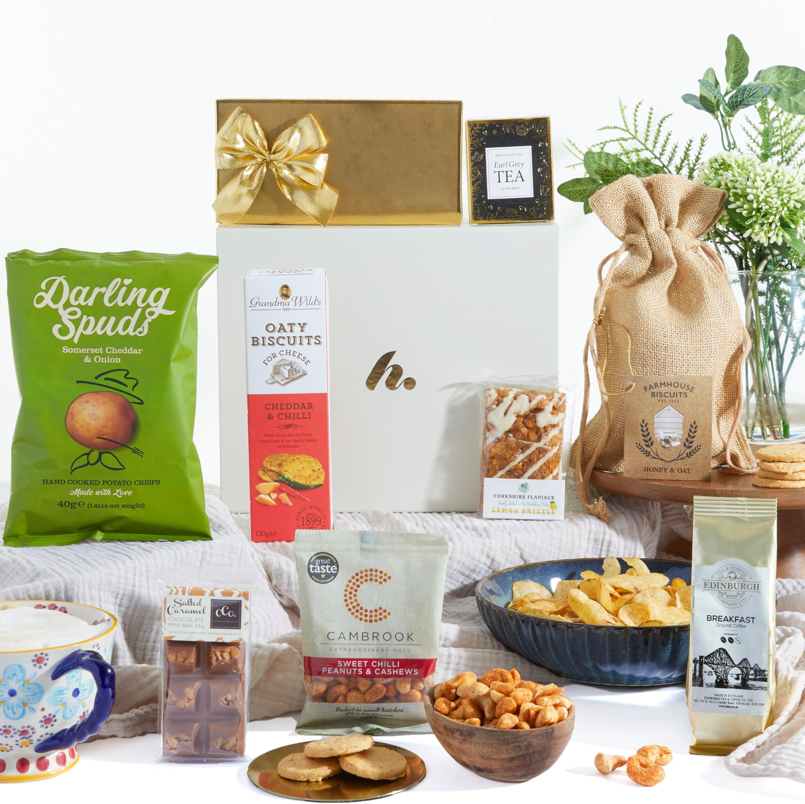Gourmet Gift Hamper for Foodies | Premium Sweet & Savoury Treats | Food Gifts for Men, Birthday Hampers for Women, Thank You Hampers & Gourmet Gifts by Clearwater Hampers