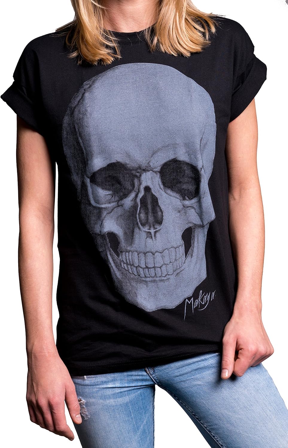 Plus size skull tops Outlet
