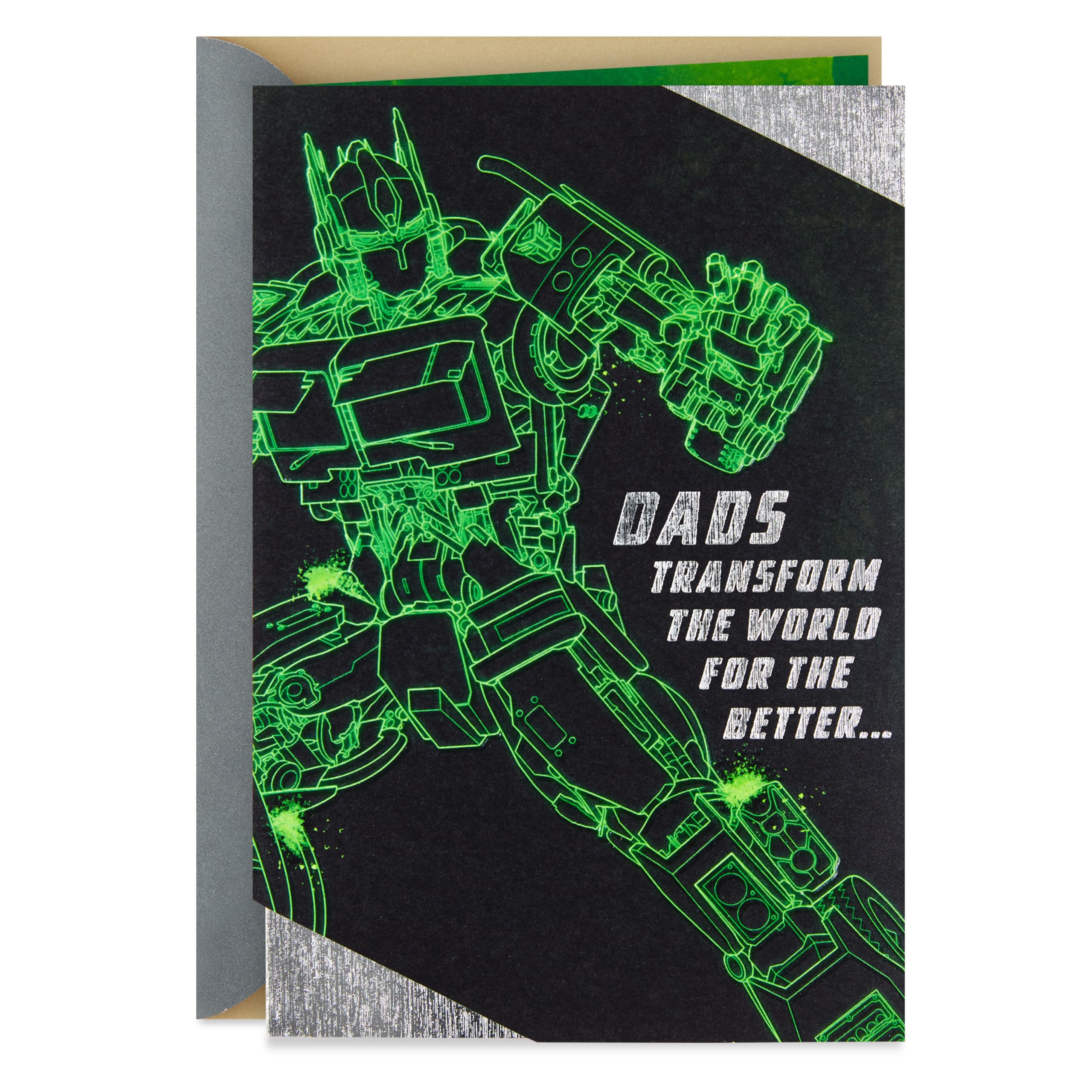 Hallmark Transformers Father's Day Card (Dads Transform the World)