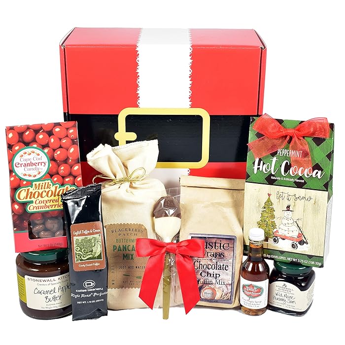Buy Gift Basket Village North Pole Nibbles, Breakfast Gift Box with