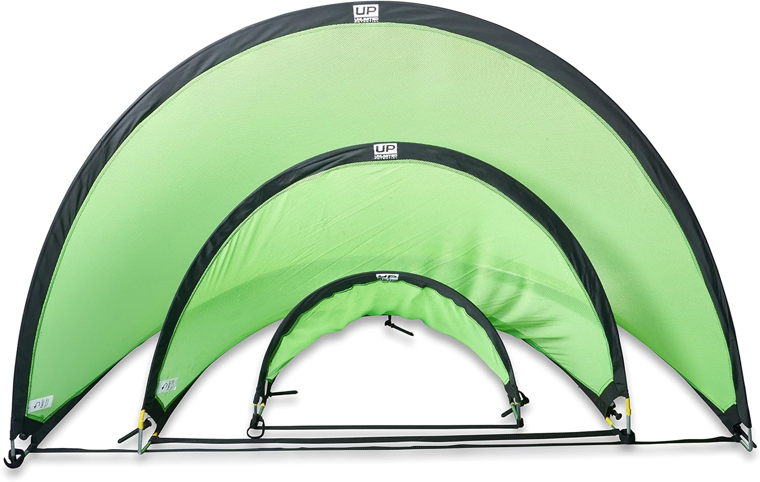 Unlimited Potential Portable Pop Up Soccer Goal Pair with