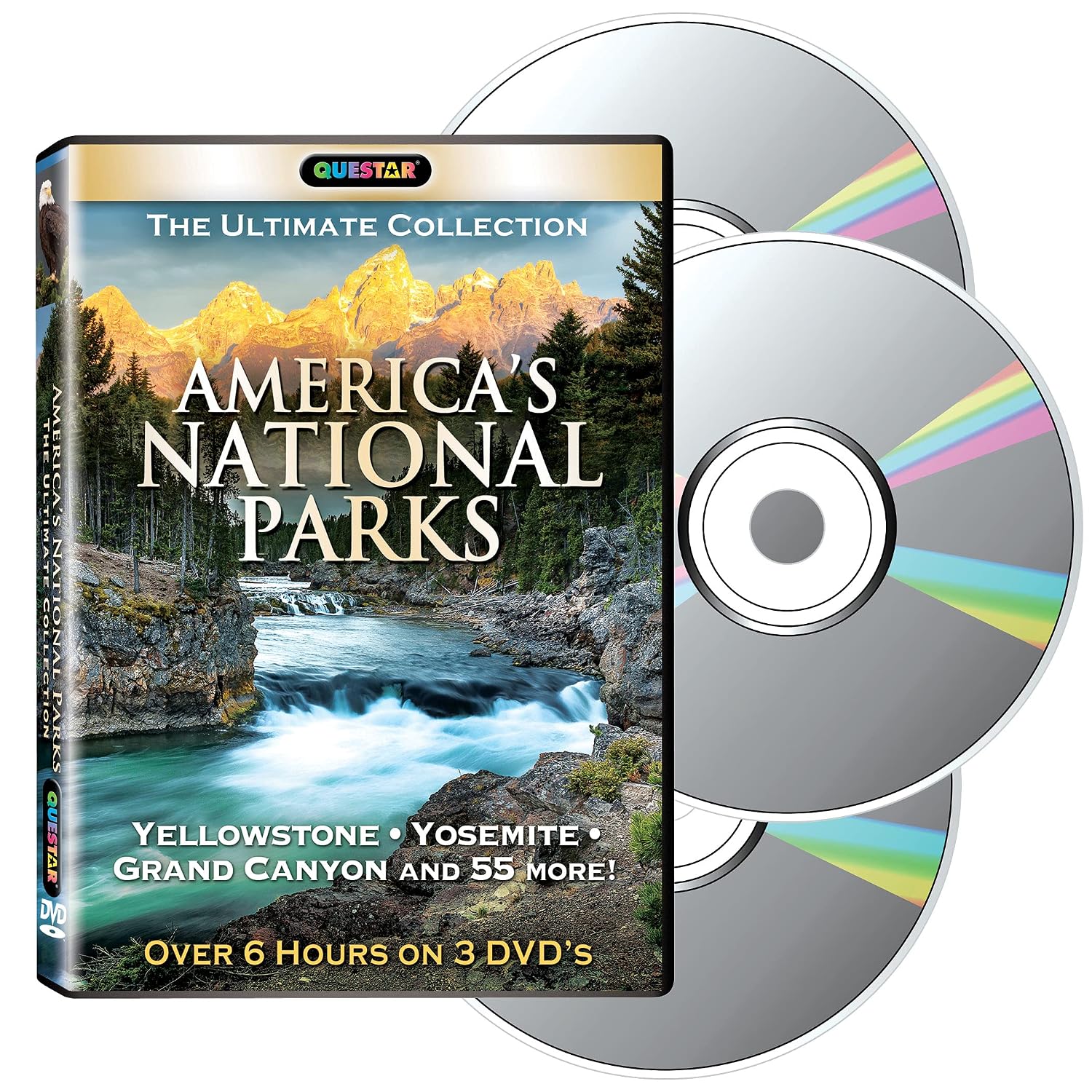 America's National Parks The Ultimate Collection 3-DVD Set