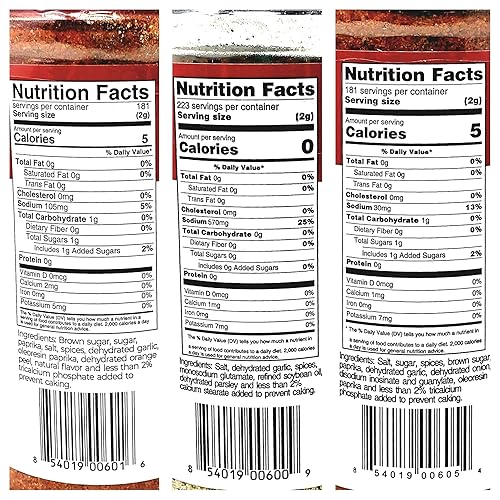 Miniatura 8 de Killer Hogs Paquete variado de condimentos para barbacoa – Original BBQ Rub, Hot BBQ Rubs y A.P. Seasoning – Paquete de 3 botellas – 16 oz por