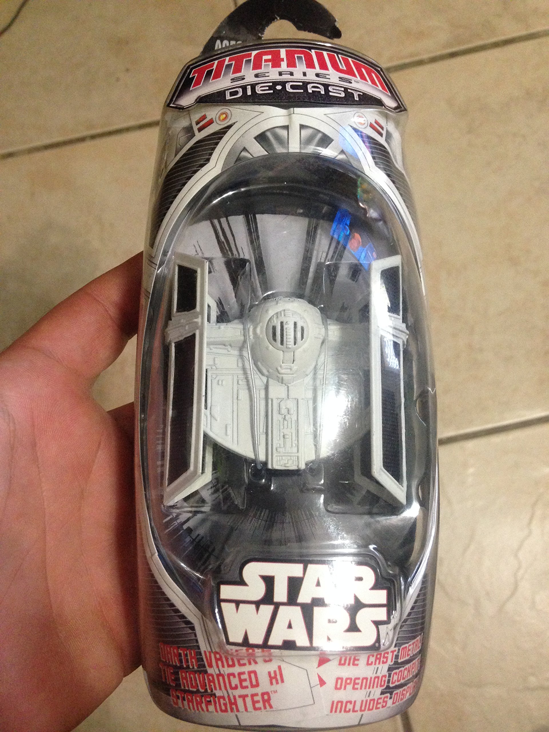 DARTH VADER'S TIE ADVANCED x1 STARFIGHTER Star Wars * 3 INCH