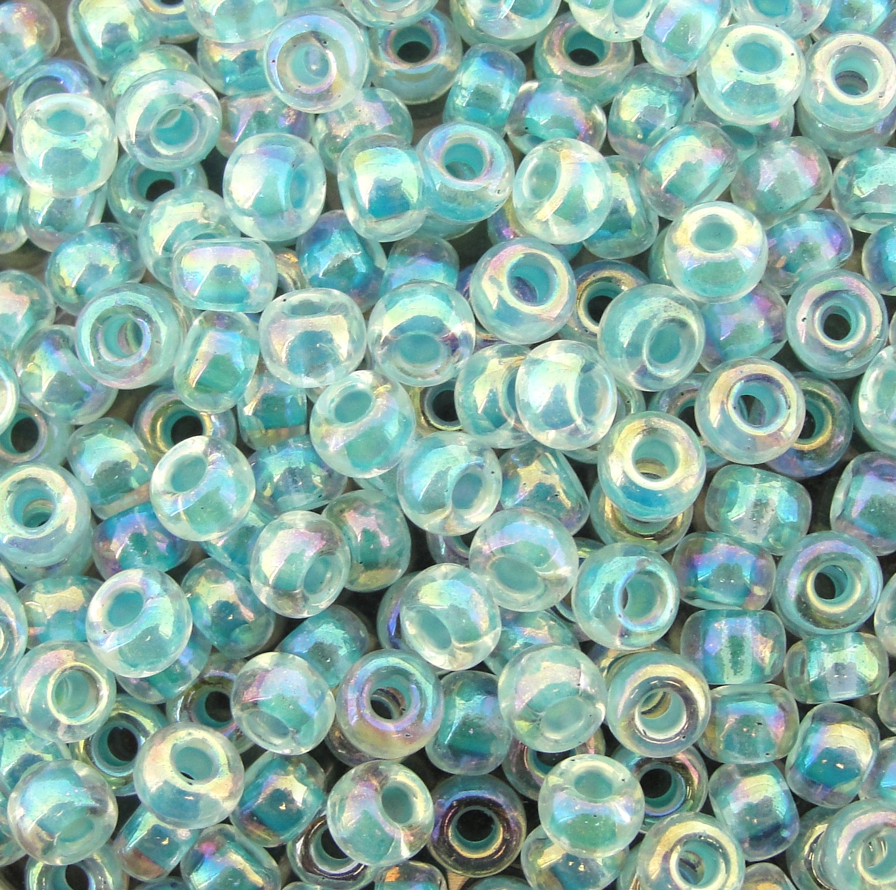 Amazon.com: Miyuki Round Seed Beads Size 6/0 20g Glazier Blue