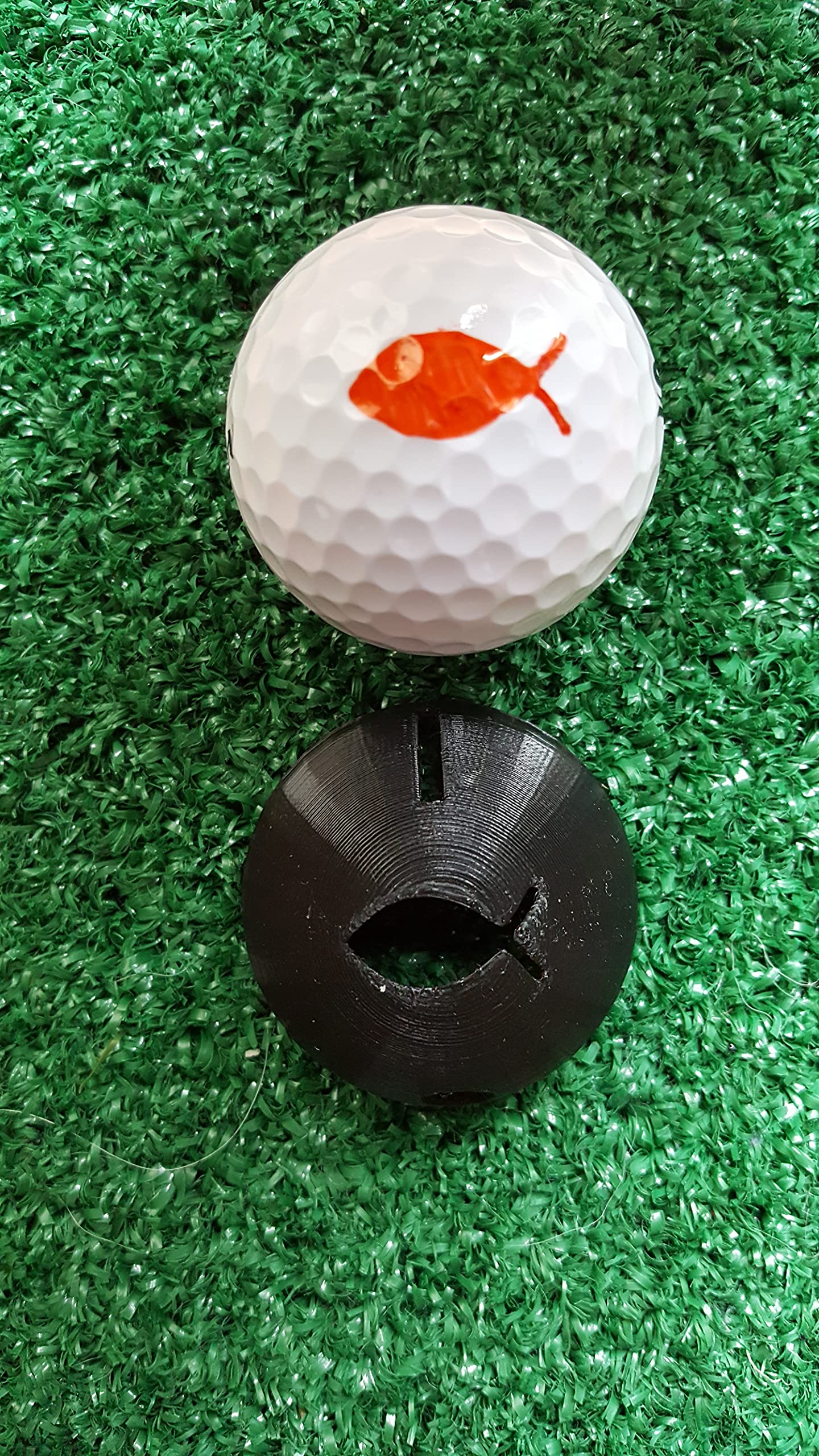 Golf Ball Stencils (Fish)