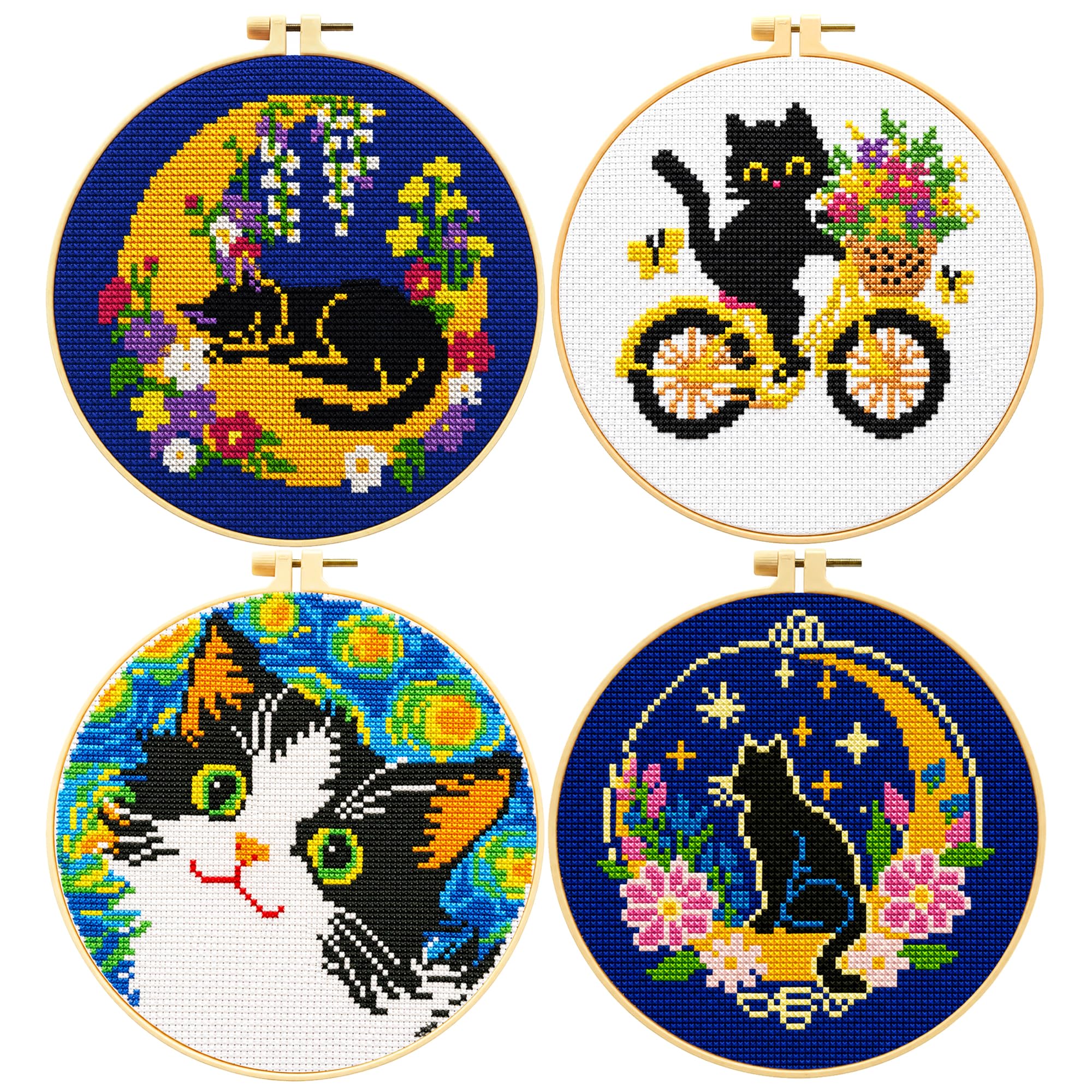 Woodland Animal Cross Stitch Kits - Beginner Friendly -17 Woodland Animal Cross Stitch Kits - Beginner Friendly -17
