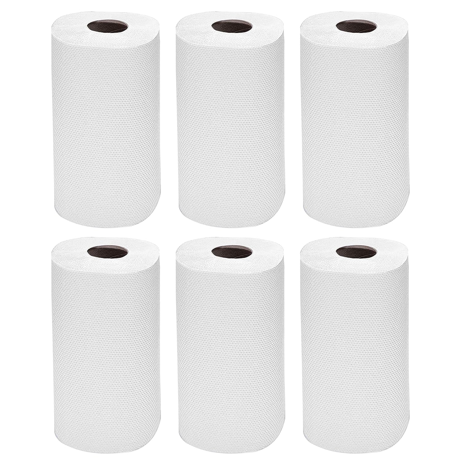 (Pack of 6) 2 Ply Kitchen Tissue Roll Paper Towel Kitchen Towel