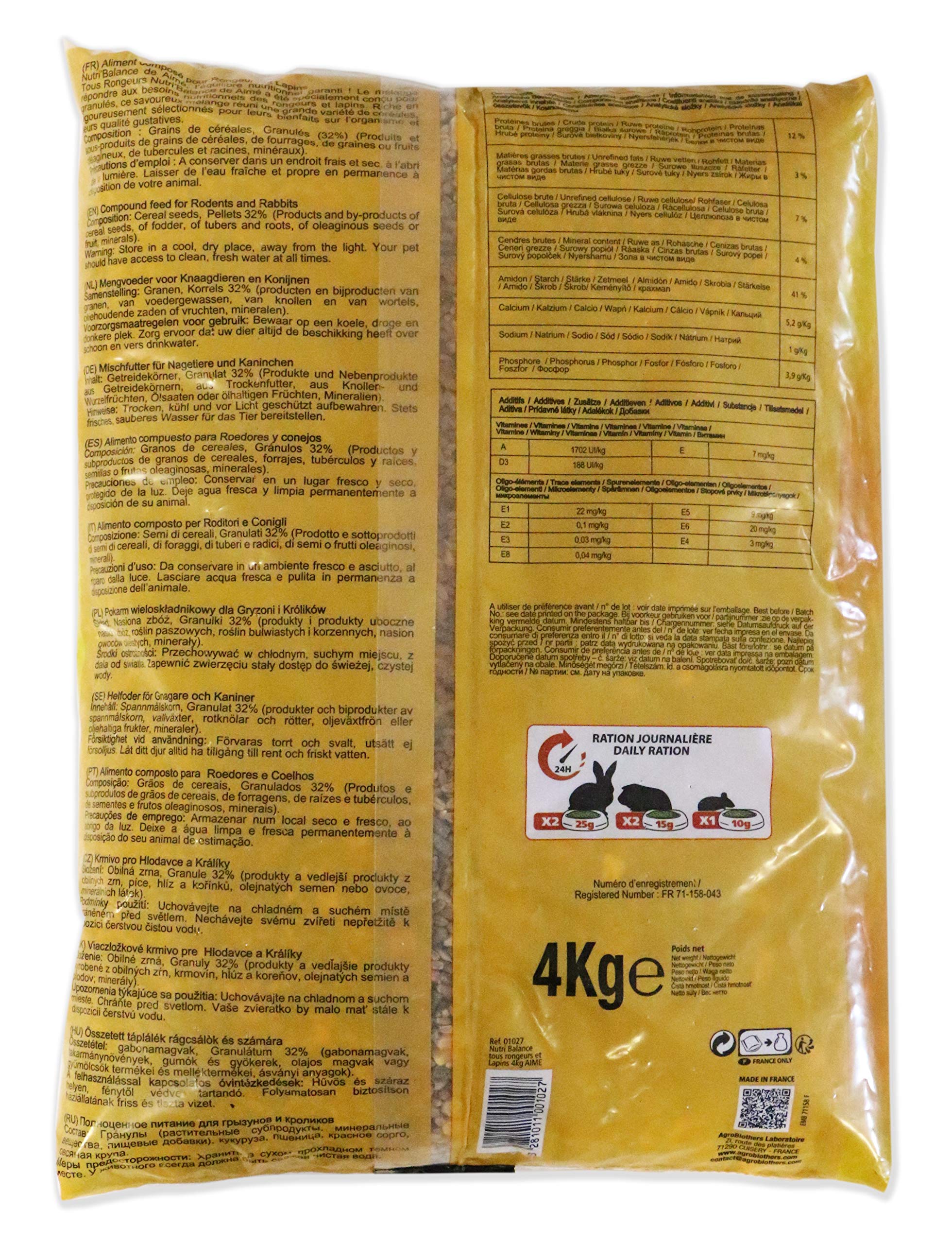 Aimé agrobiothers Comida Mezcla Completo