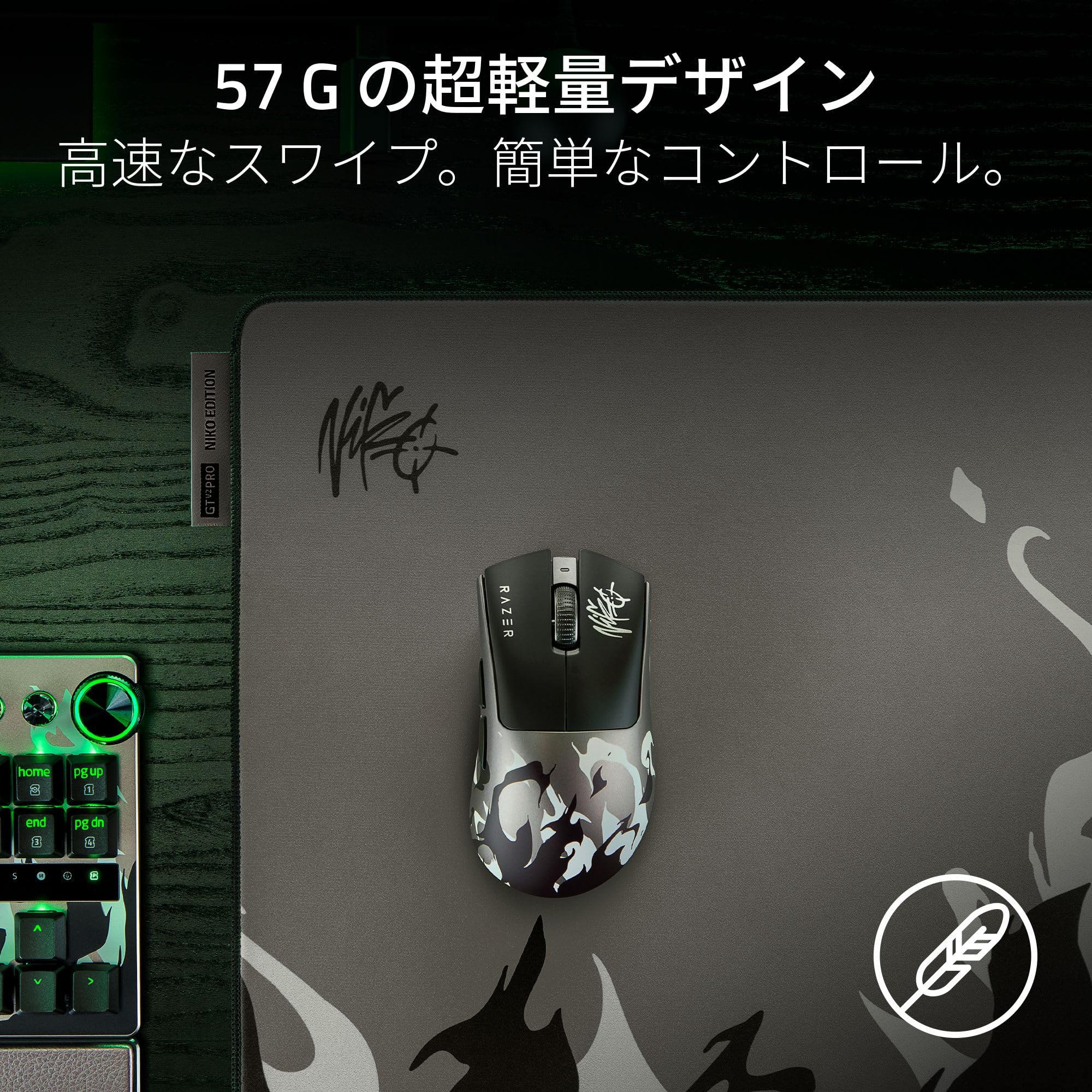 マウス・トラックボール Razer DeathAdder V4 Pro Niko Edition Amazon.co.jp: Razer レイザー DeathAdder V4 Pro NiKo Edition