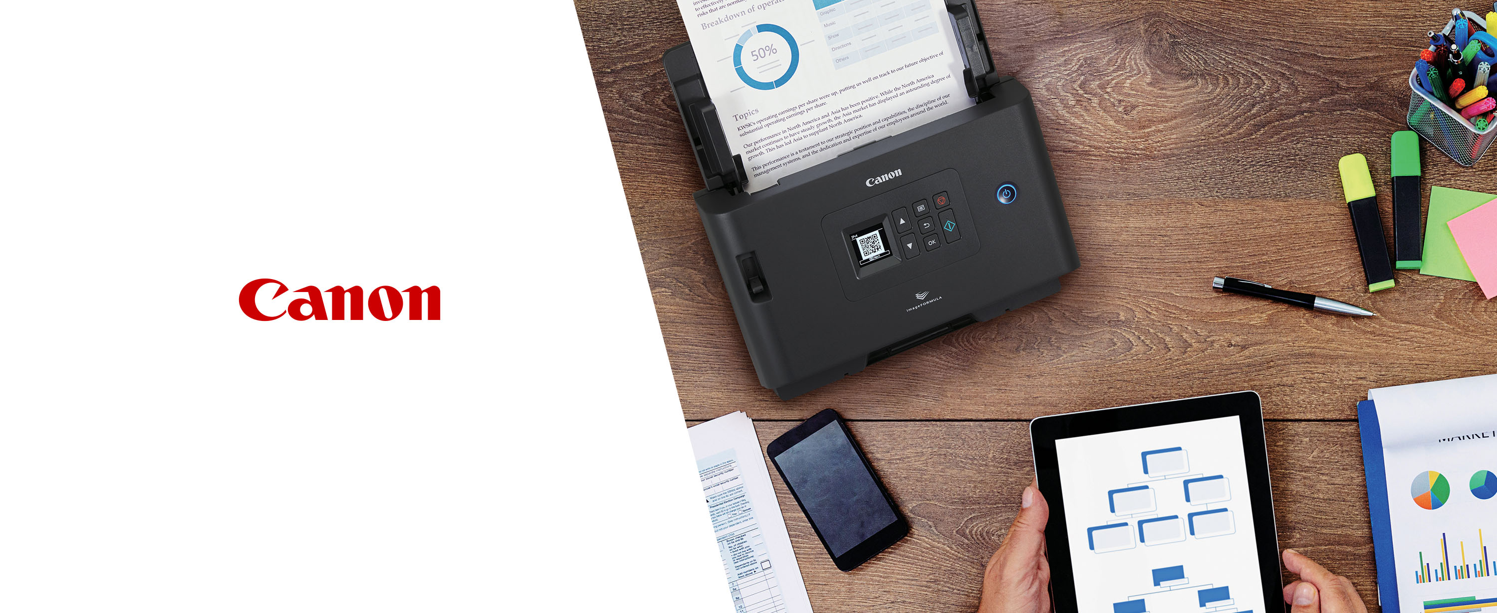 Canon ImageFORMULA DR-S250N - Scanner De Documents