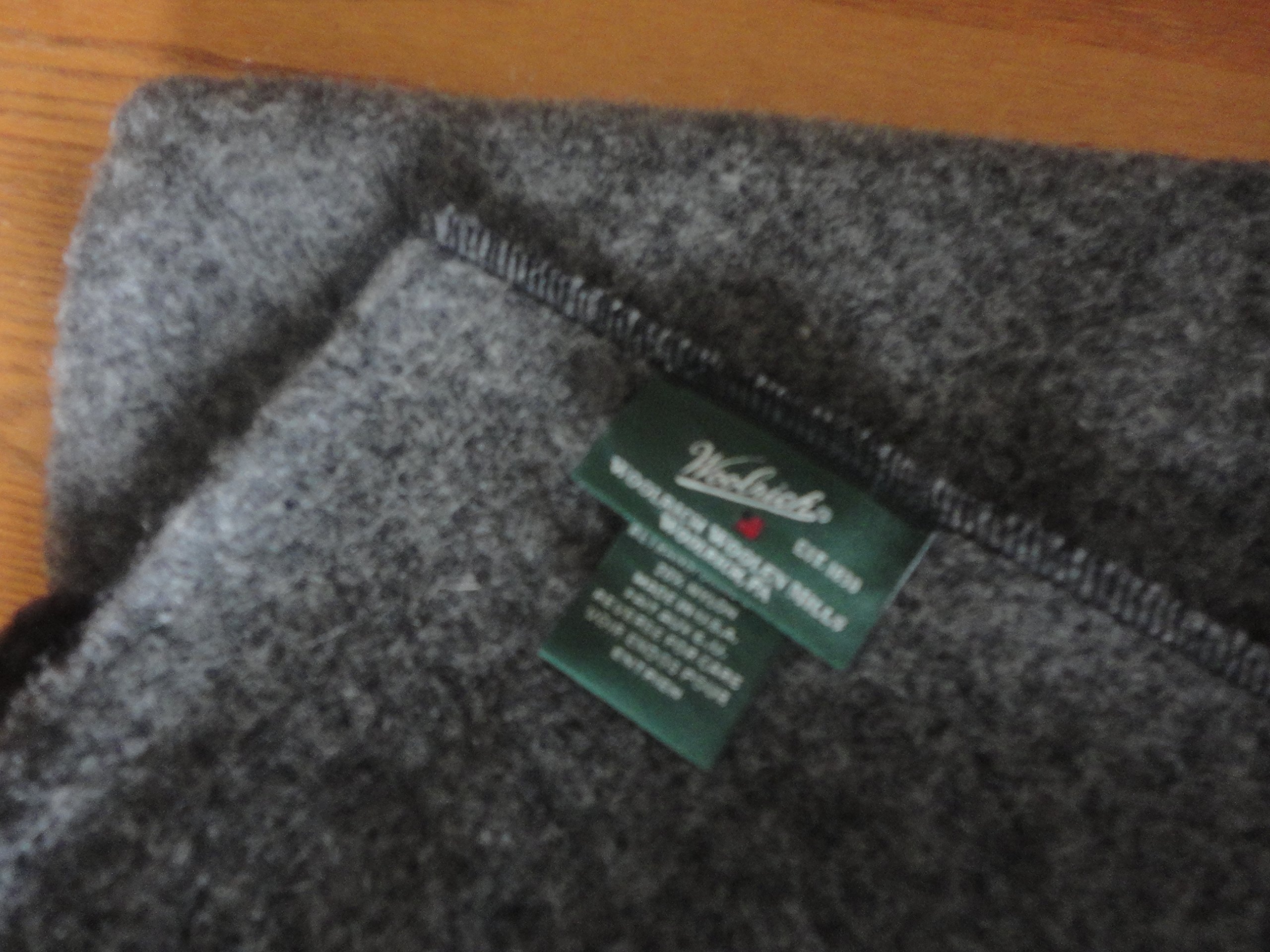 Woolrich Civil War Gettysburg Wool Blanket - One Size - Grey w