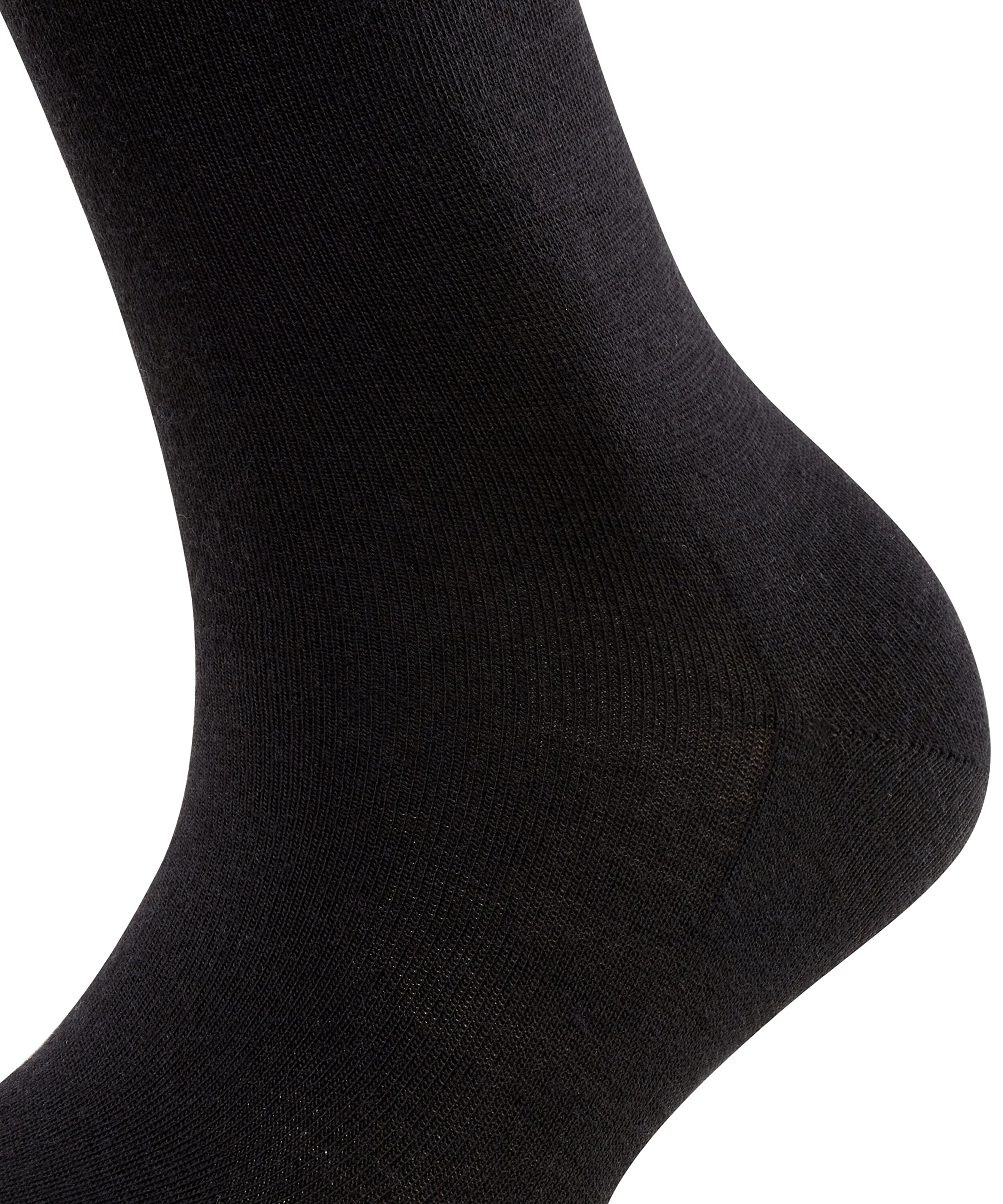 FALKE Kobiety Softmerino jednokolorowe oddychająca regulująca temperaturę neutralizująca zapachy wełna bawełna wzmocnione płaski niegniotący szew gładkie do biznesu i na co dzień 1 Para