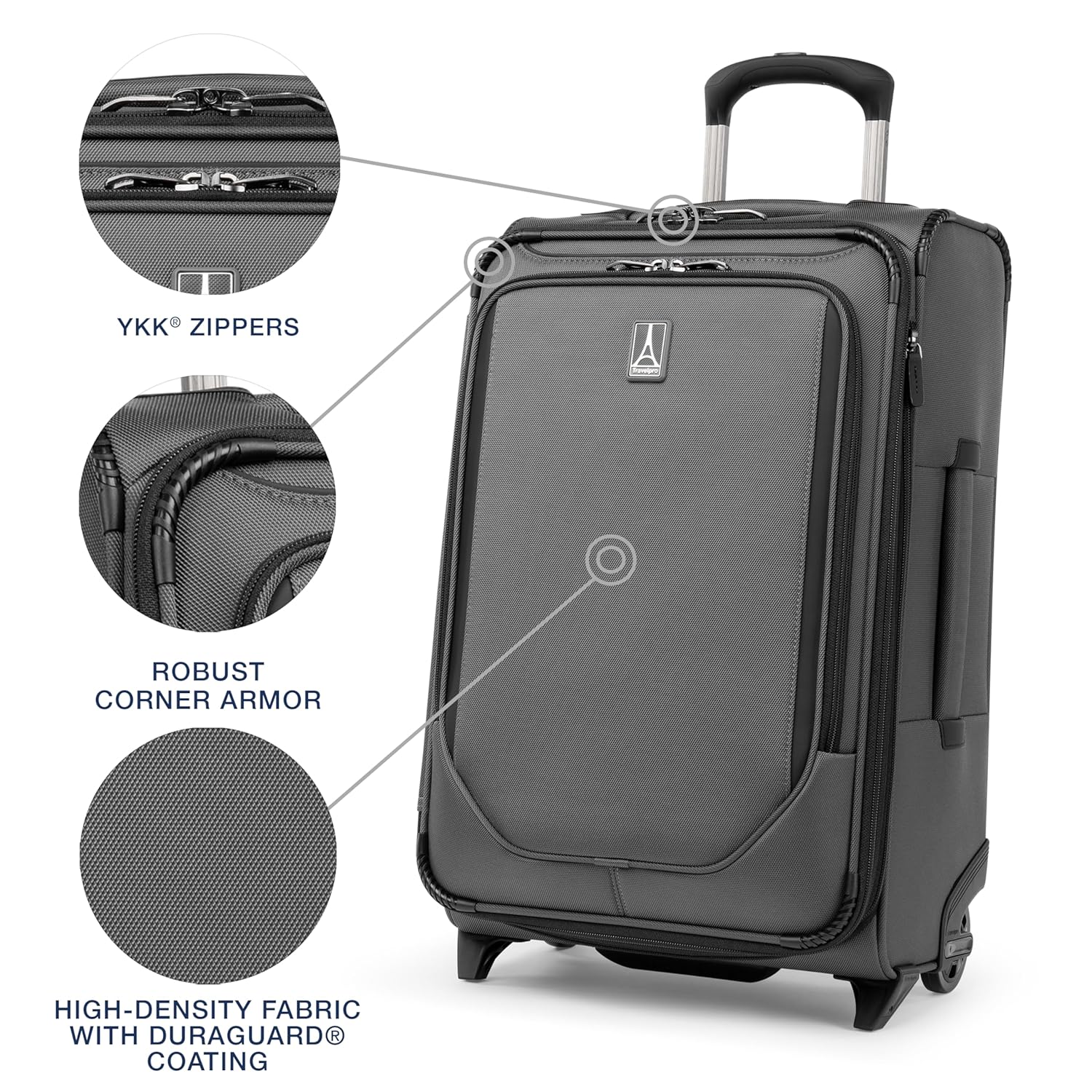 Buy Travelpro Crew Classic Softside Expandable Upright Rollaboard